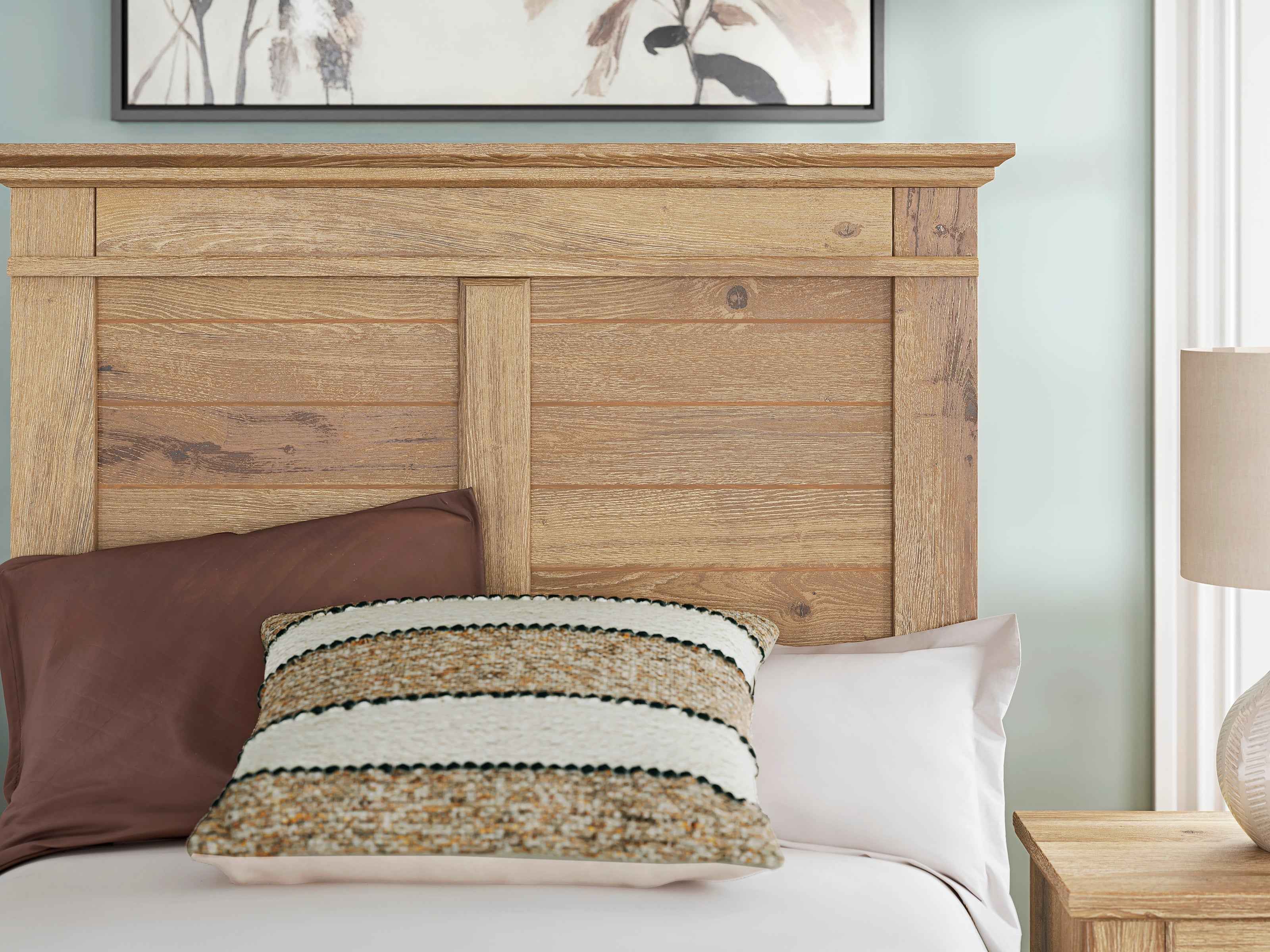 Makidern Tan Storage Youth Panel  Bedroom Set with 4 Drawers - Image 5