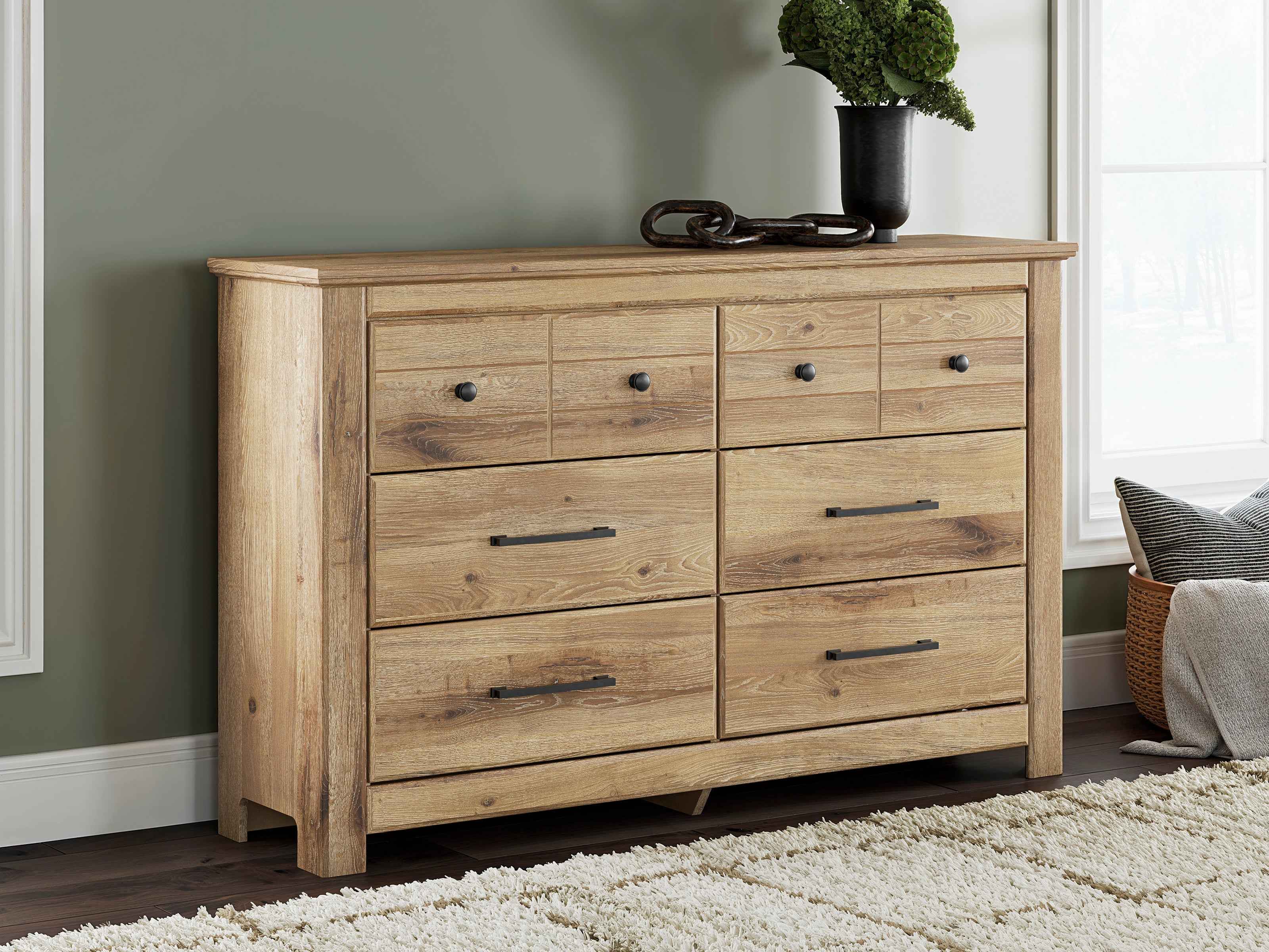 Makidern Tan Storage Youth Panel  Bedroom Set with 4 Drawers - Image 8