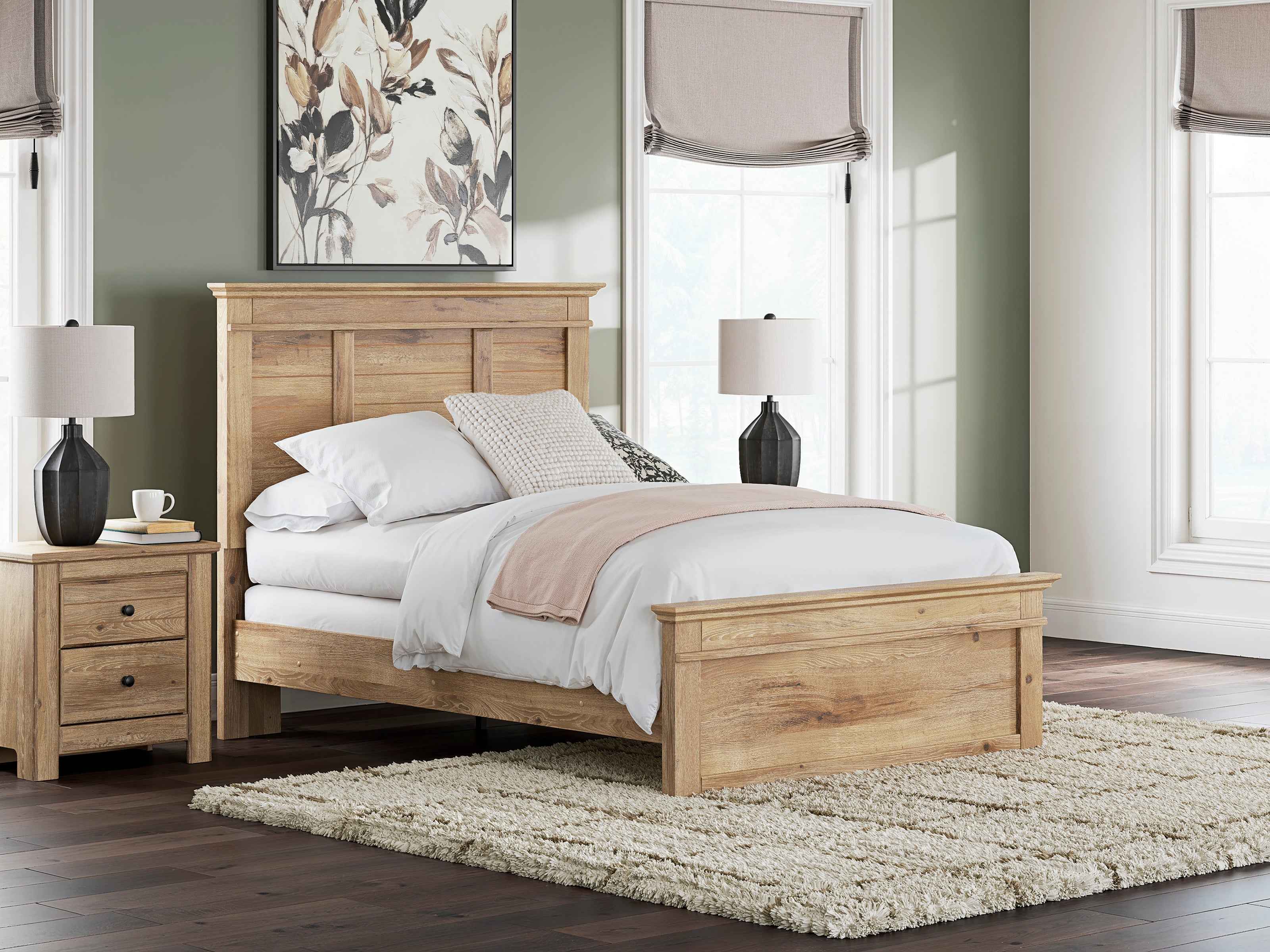 Makidern Tan Youth Panel Bedroom Set - Image 4