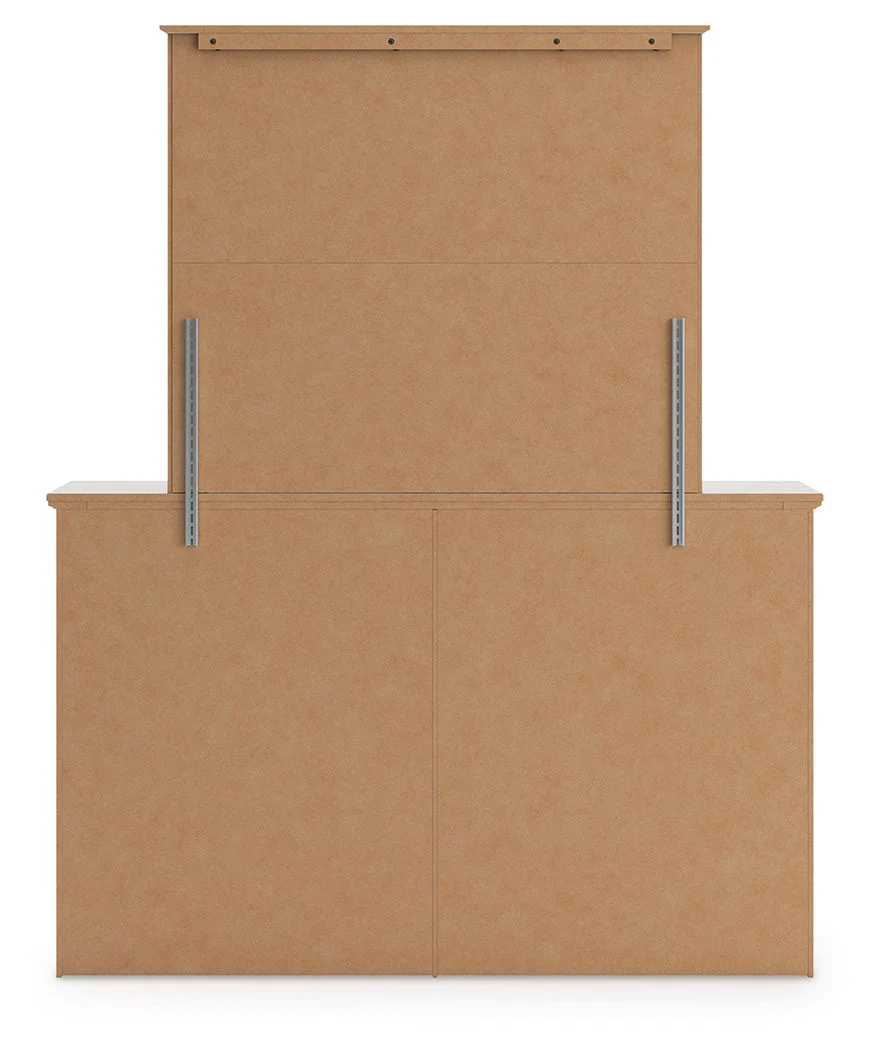 Makidern Whitewash Dresser and Mirror - Image 4