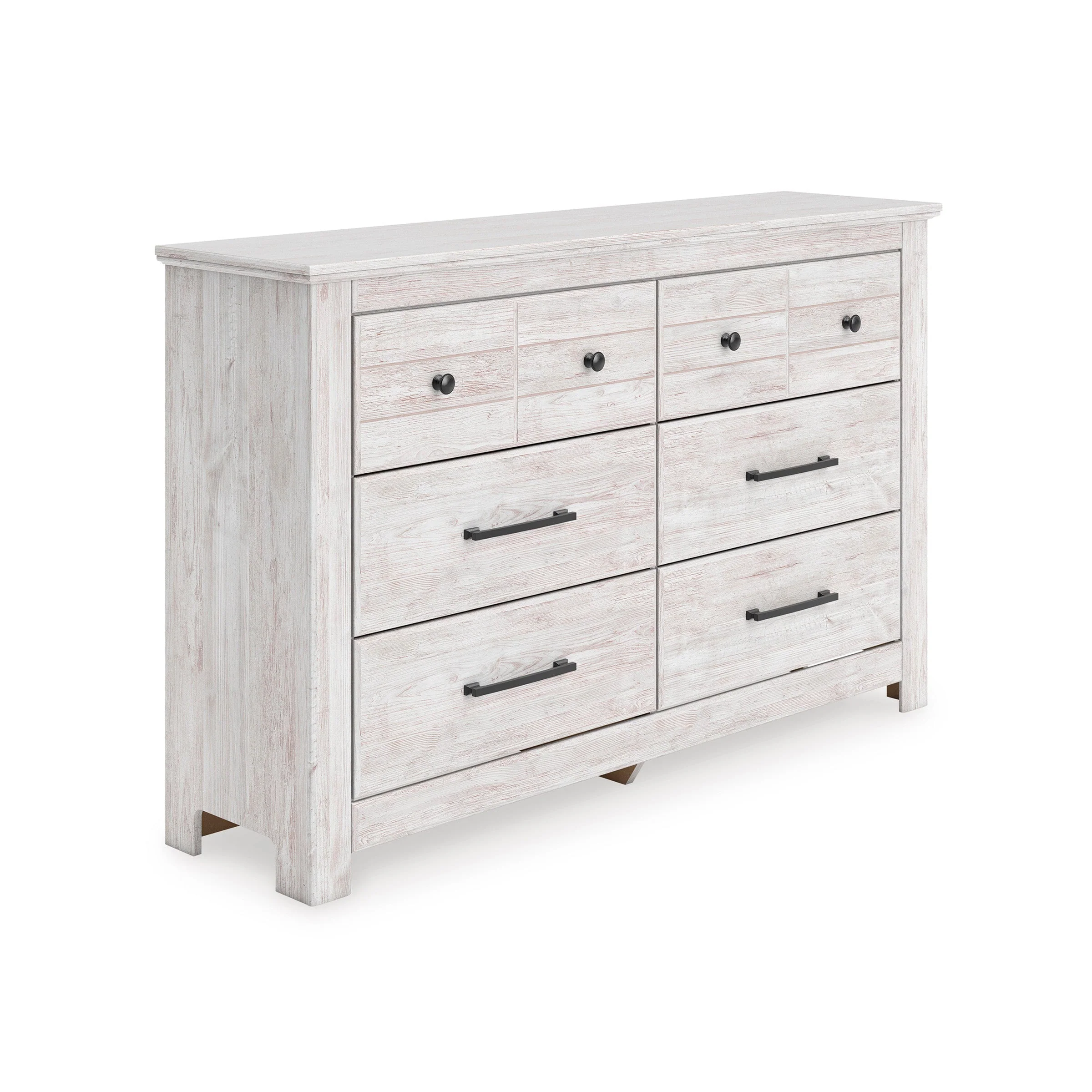 Makidern Whitewash Panel Bedroom Set - Image 27