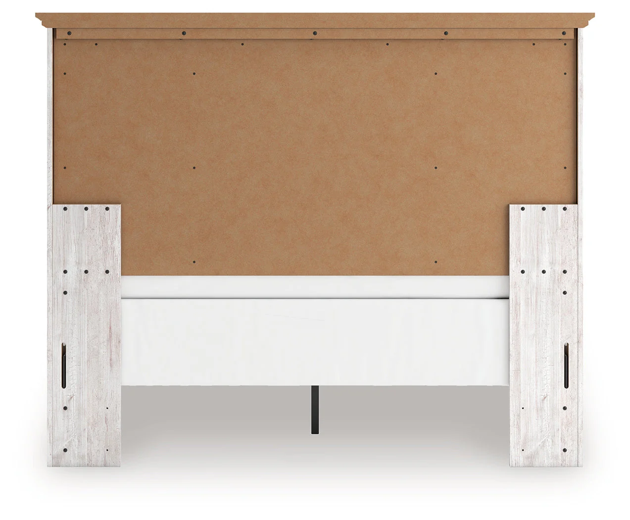 Makidern Whitewash Queen Panel Bed - Image 4