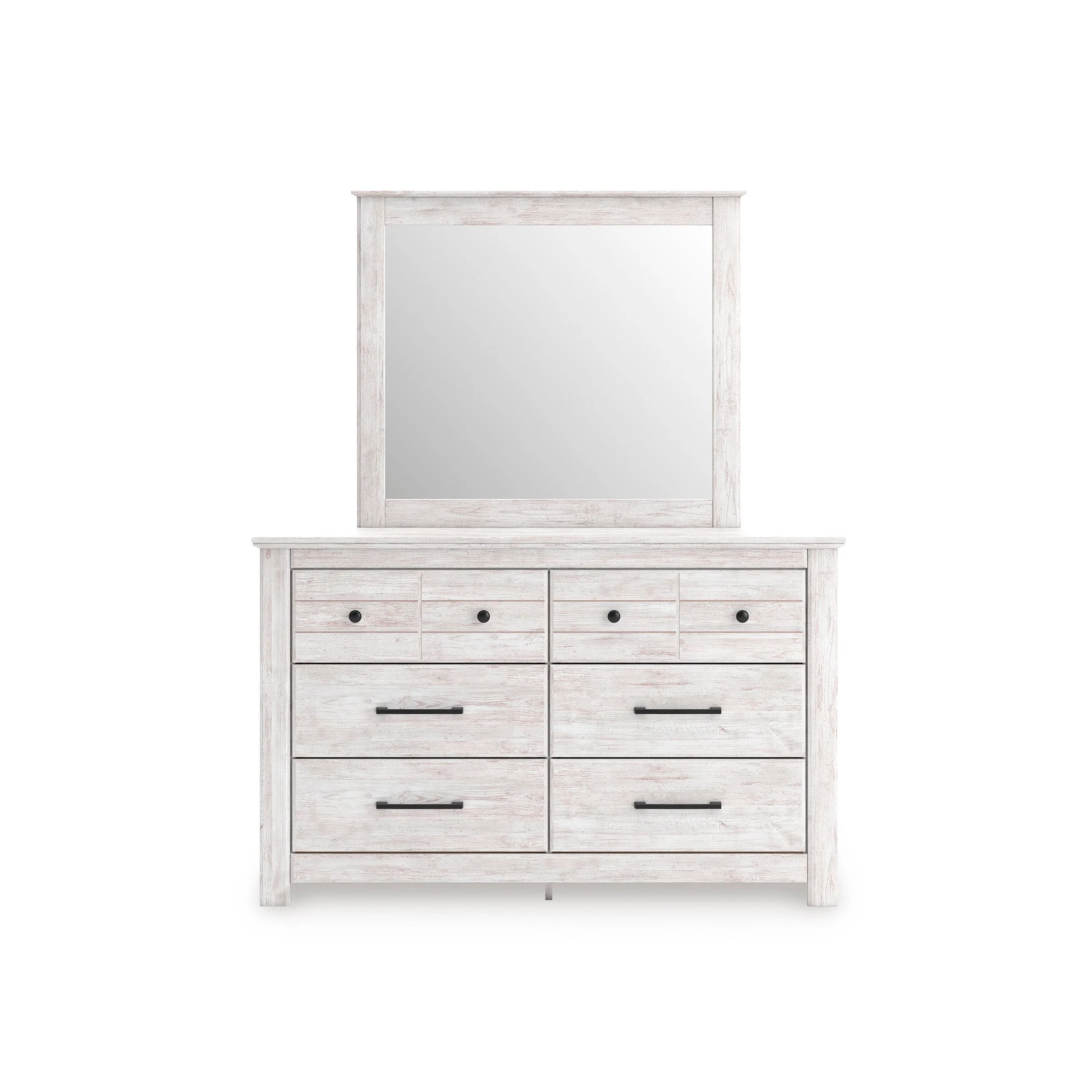 Makidern Whitewash Storage Panel Bedroom Set with 2 Footboard Drawers - Image 29