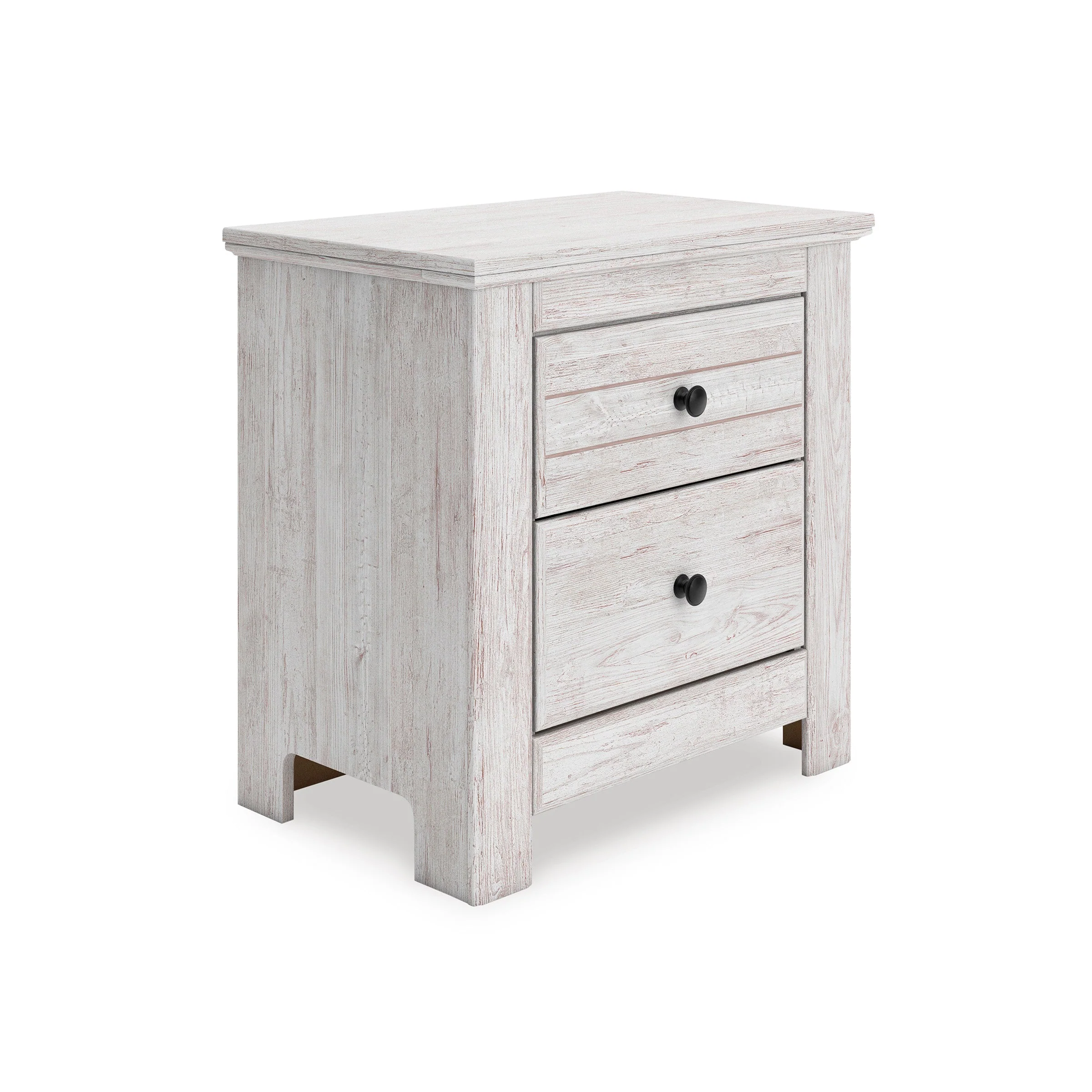 Makidern Whitewash Storage Panel Bedroom Set with 6 Drawers - Image 12