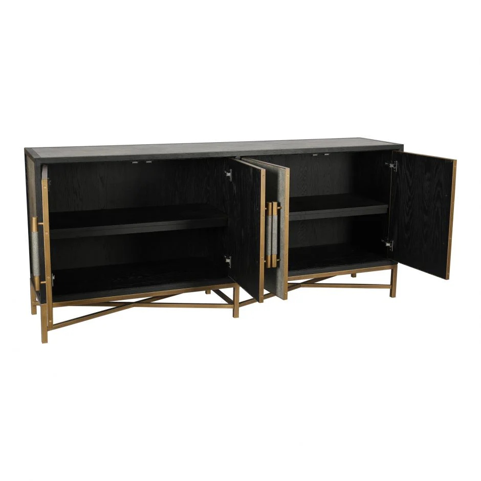 Mako Small Sideboard Grey - Image 3