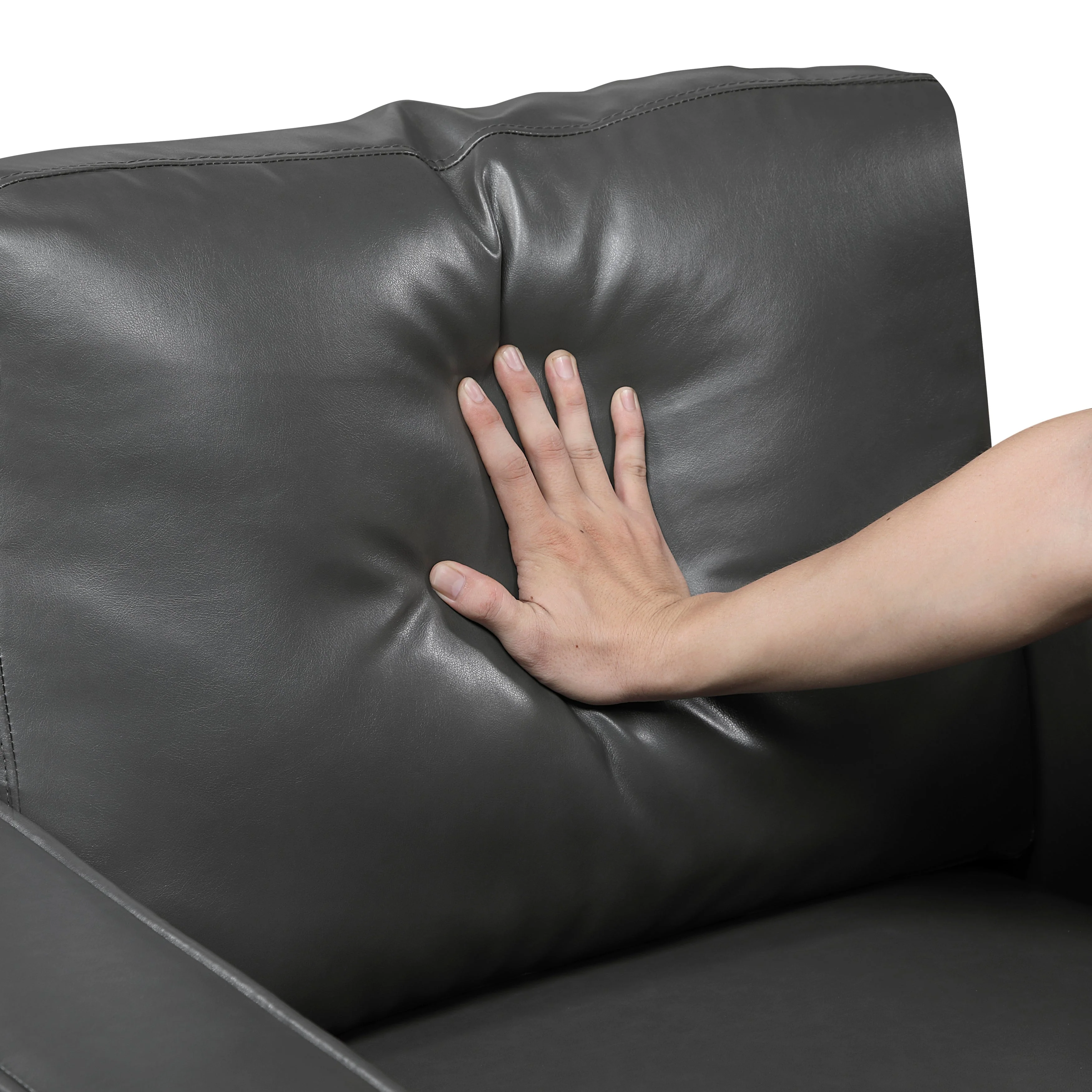 Malcolm Dark Gray Sofa - Image 6