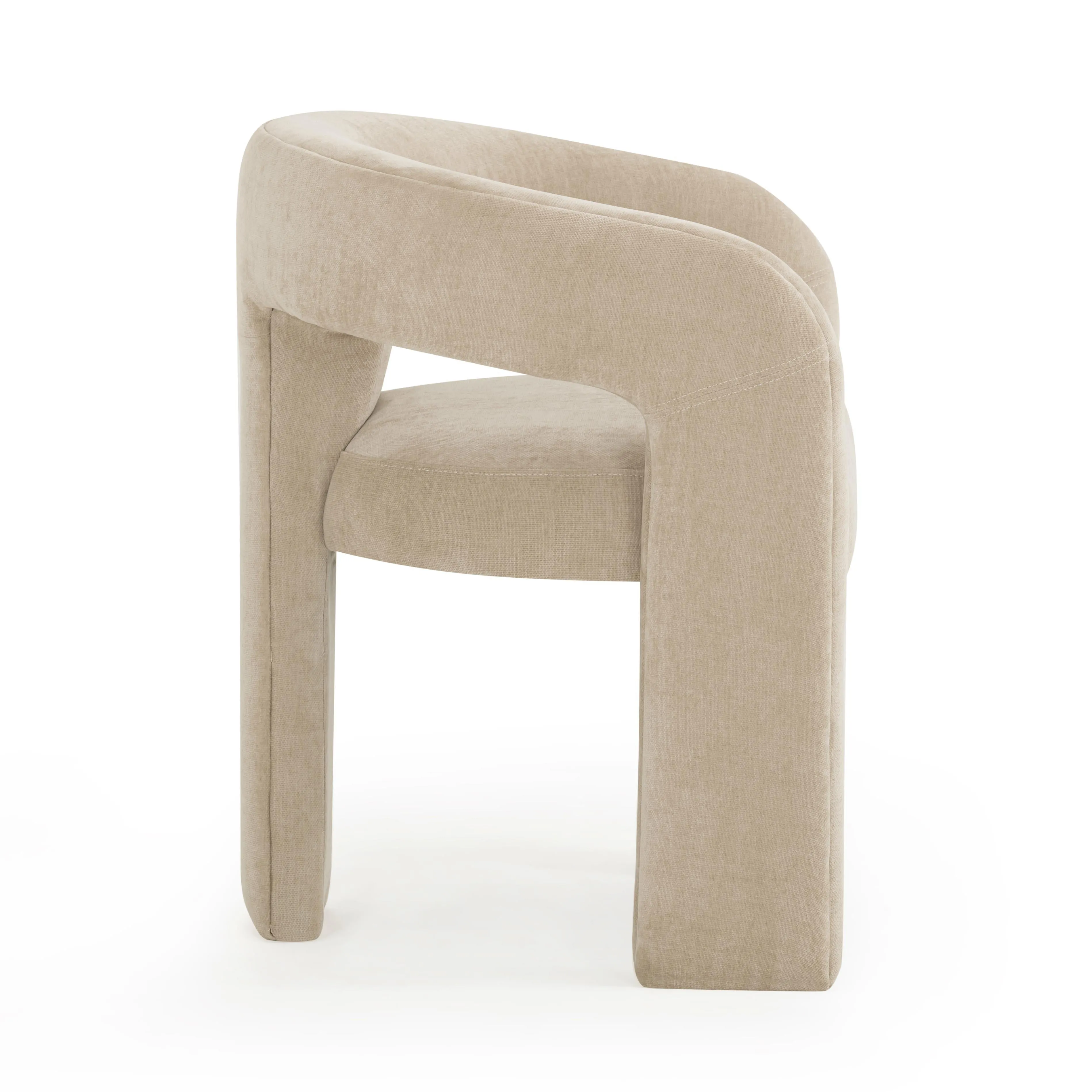 Malone Performance Chenille Dining Chair - Image 8