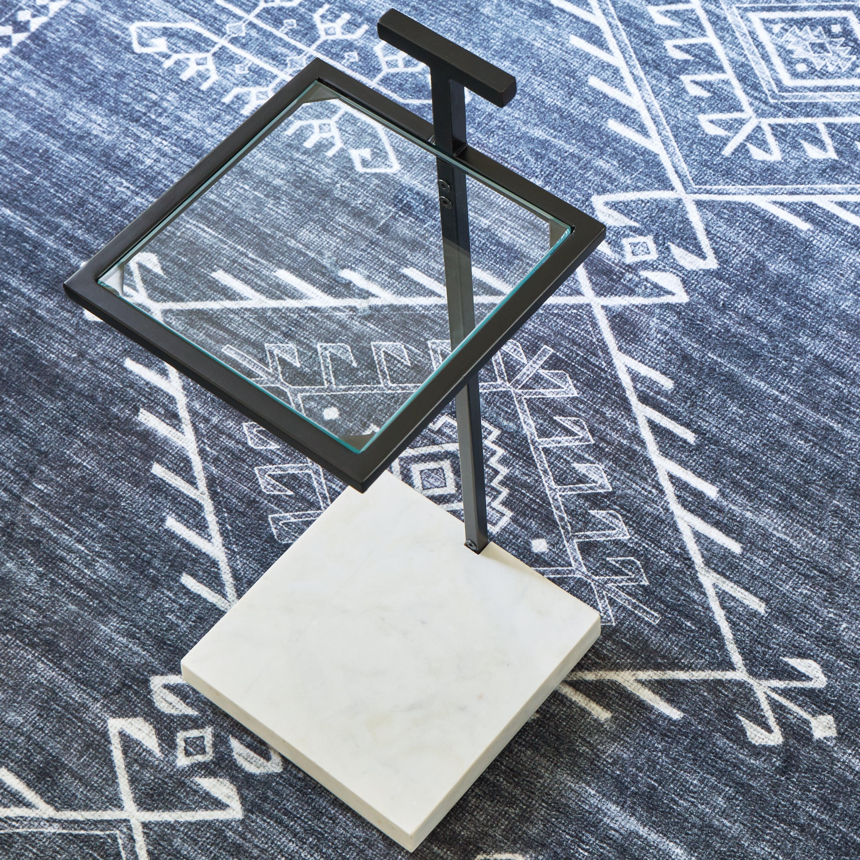 Mannill Black/White Accent Table - Image 5
