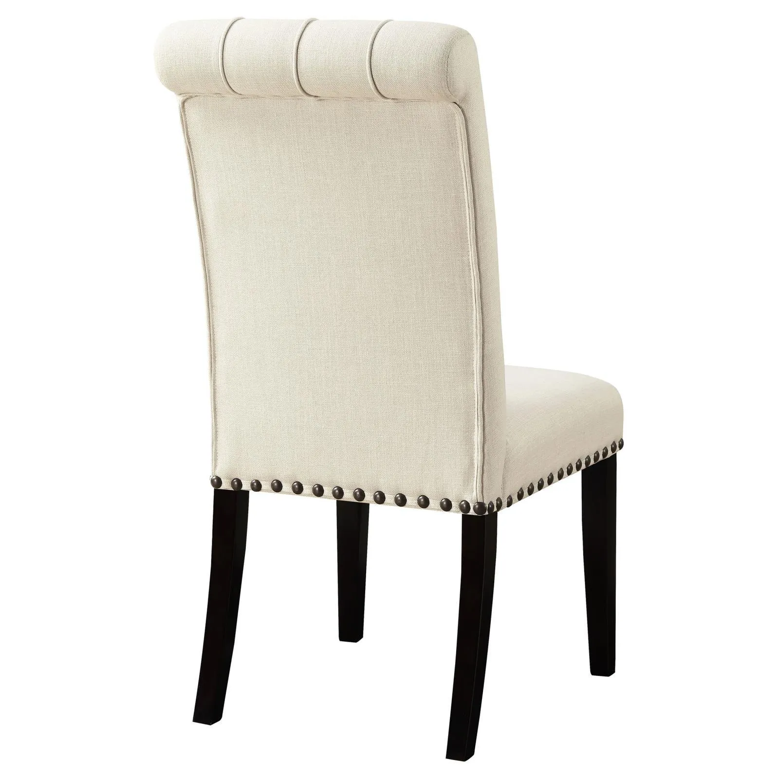 Mapleton Beige Tufted Back Upholstered Side Chairs, Set of 2 - Image 5