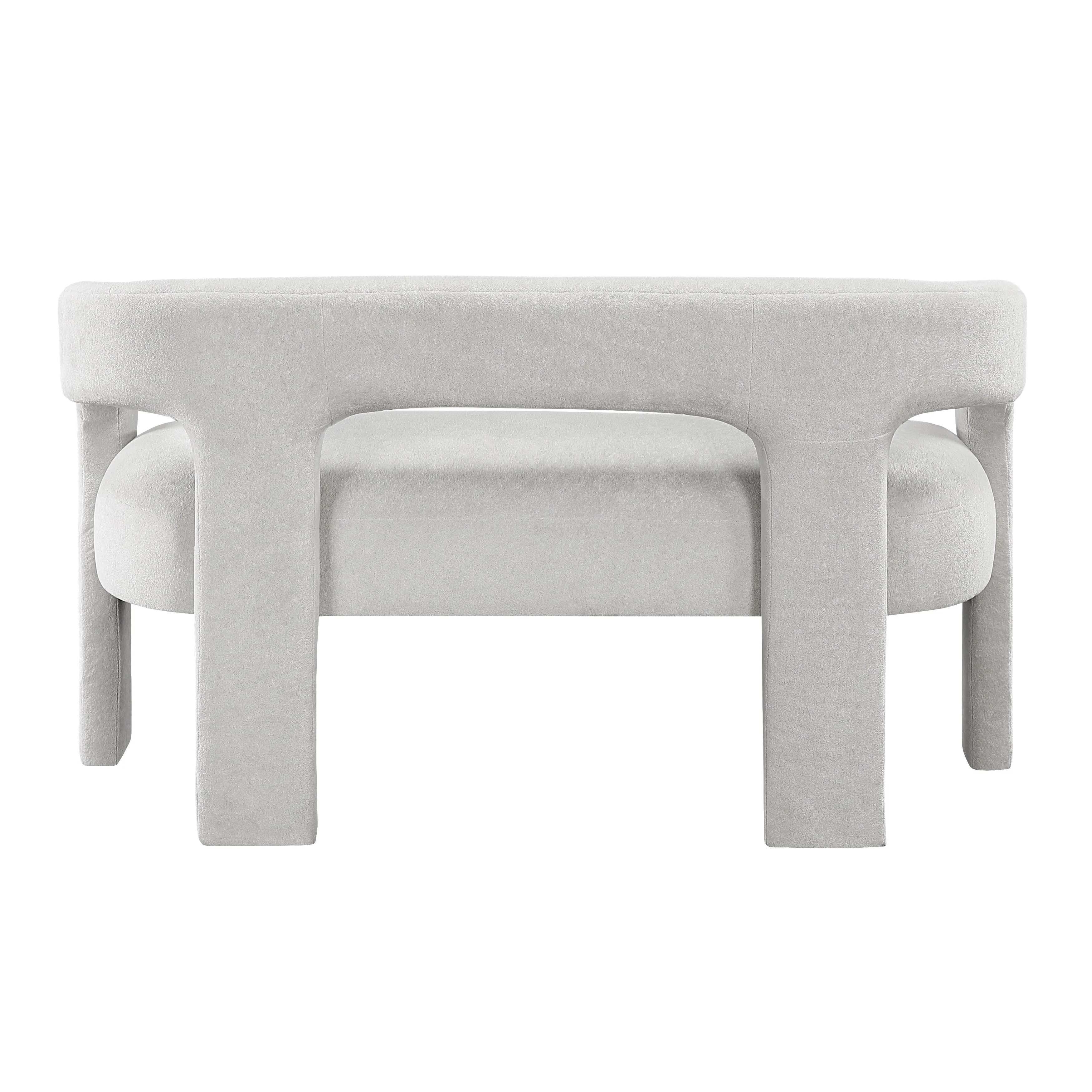 Marais Light Gray Bench - Image 5