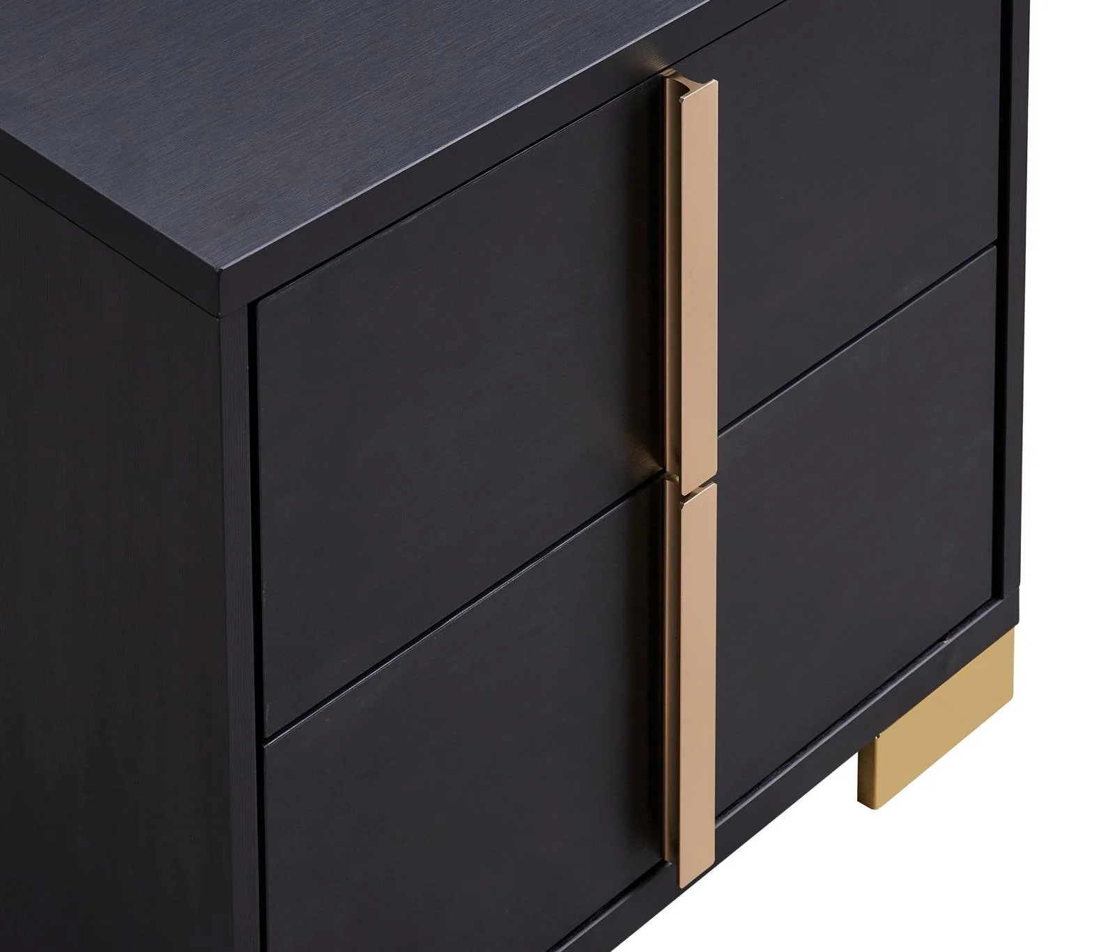 Marceline Black 2-drawer Nightstand - Image 11