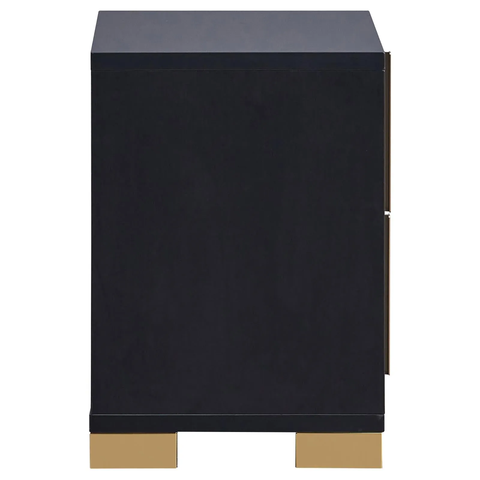 Marceline Black 4-Piece Queen Bedroom Set with LED Headboard - Image 7