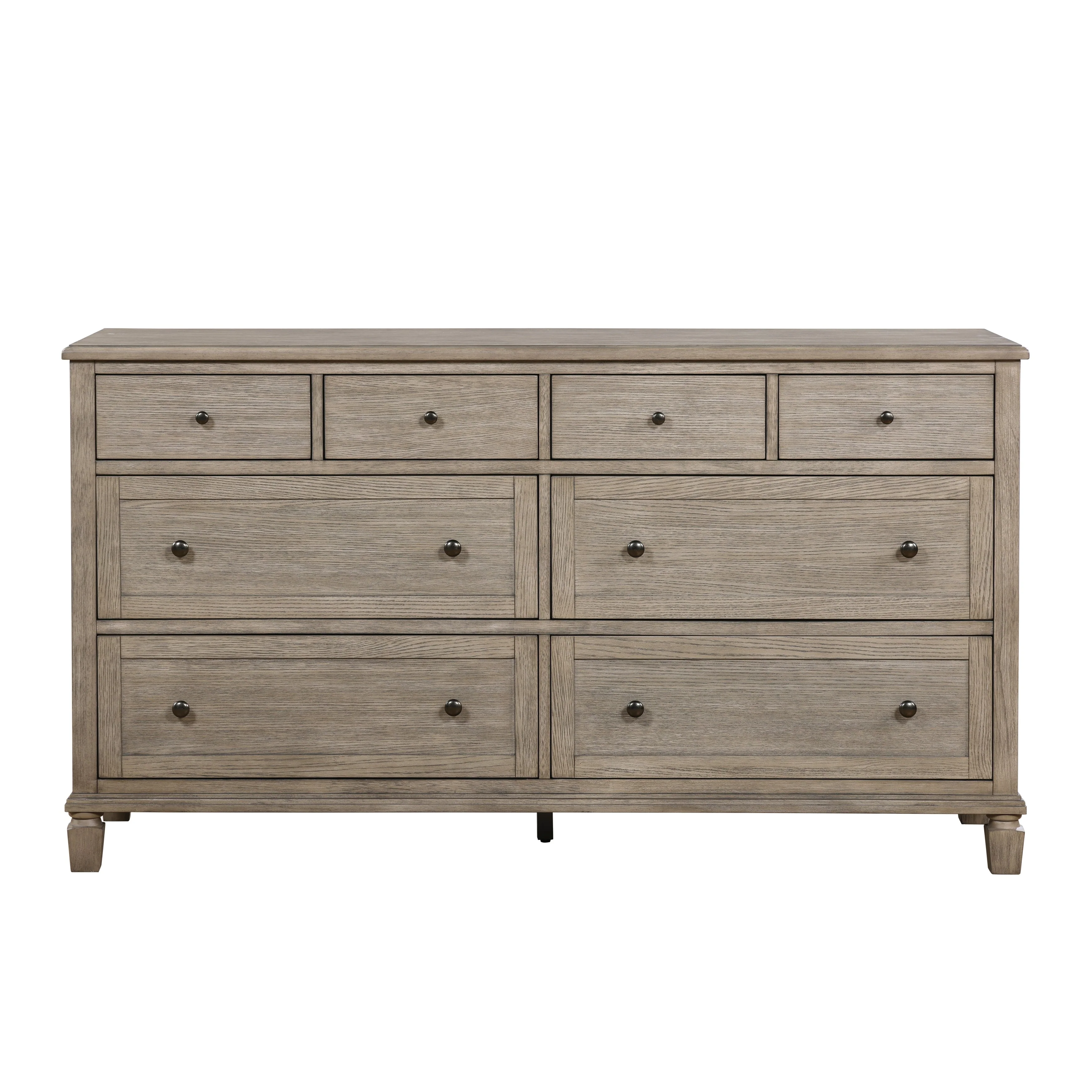 Marceline Gray Oak Canopy Platform Bedroom Set - Image 9