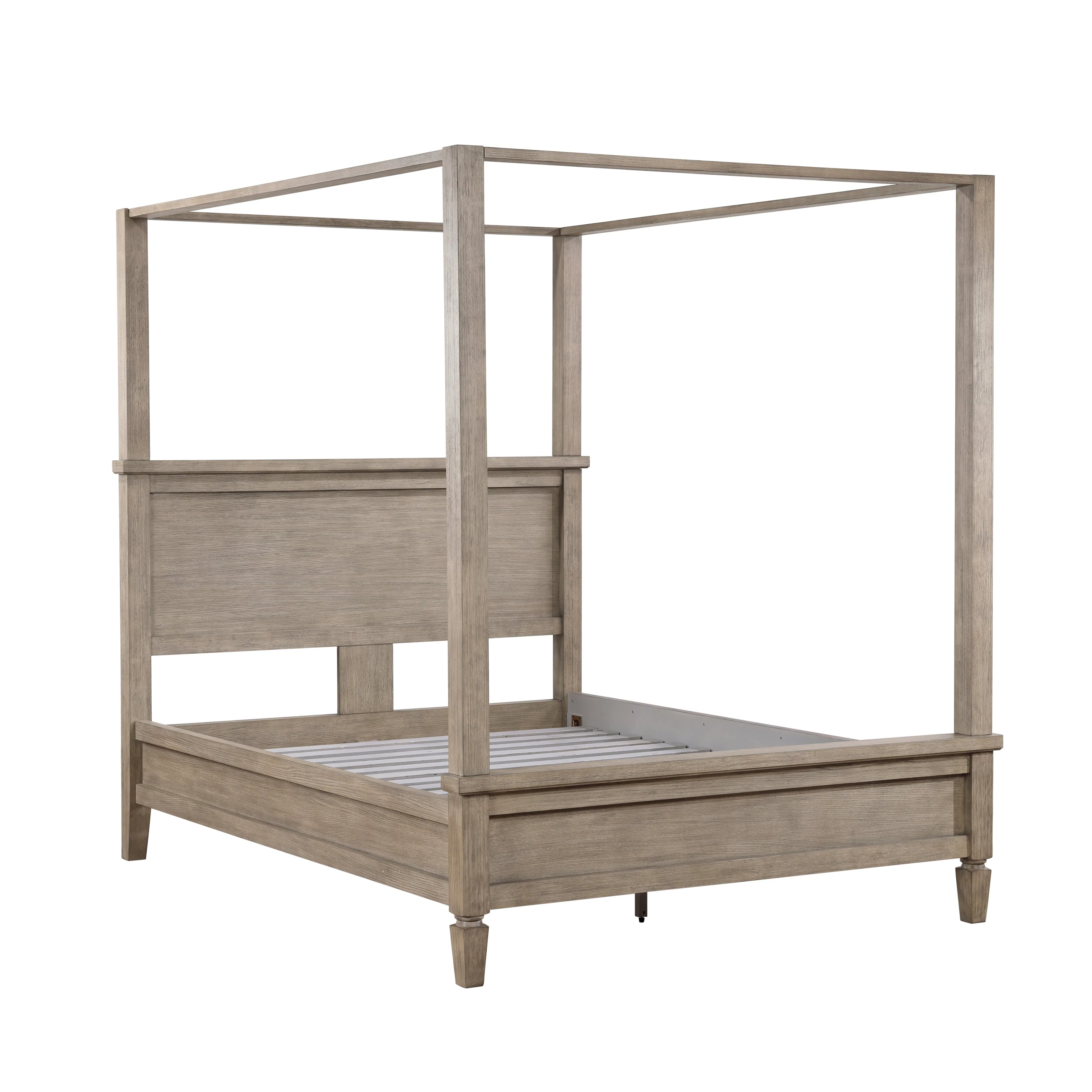 Marceline Gray Oak Eastern King Platform Bed - Image 3