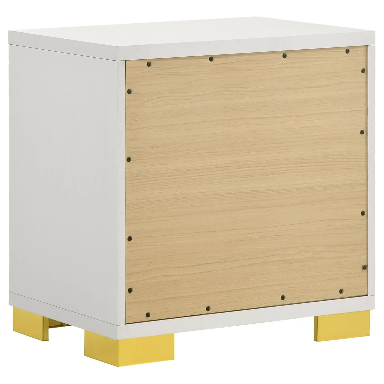 Marceline White 4-Piece Queen Bedroom Set with LED Headboard - Image 7