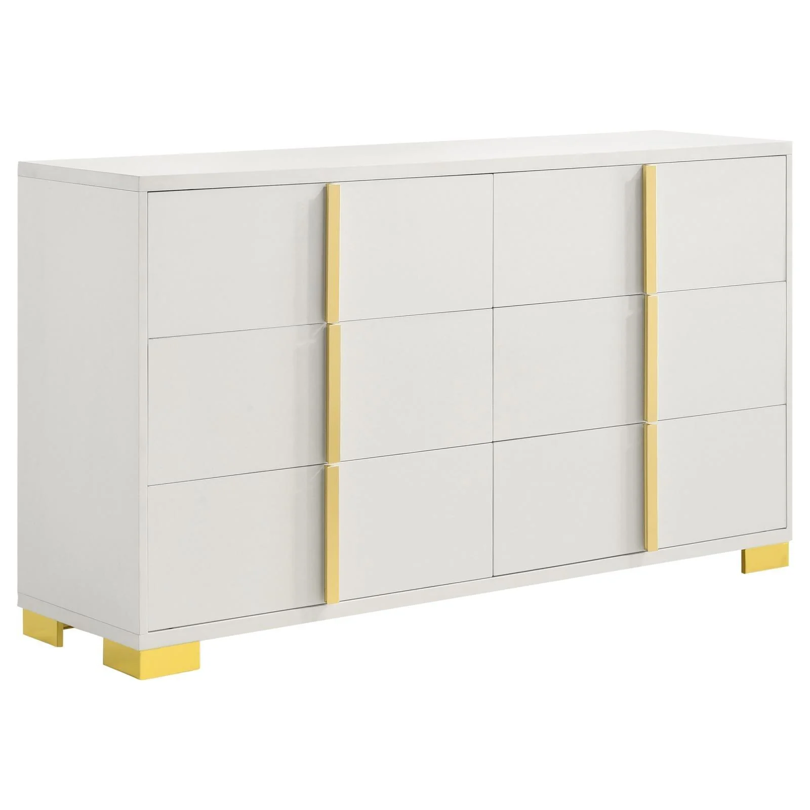 Marceline White 6-drawer Dresser - Image 2