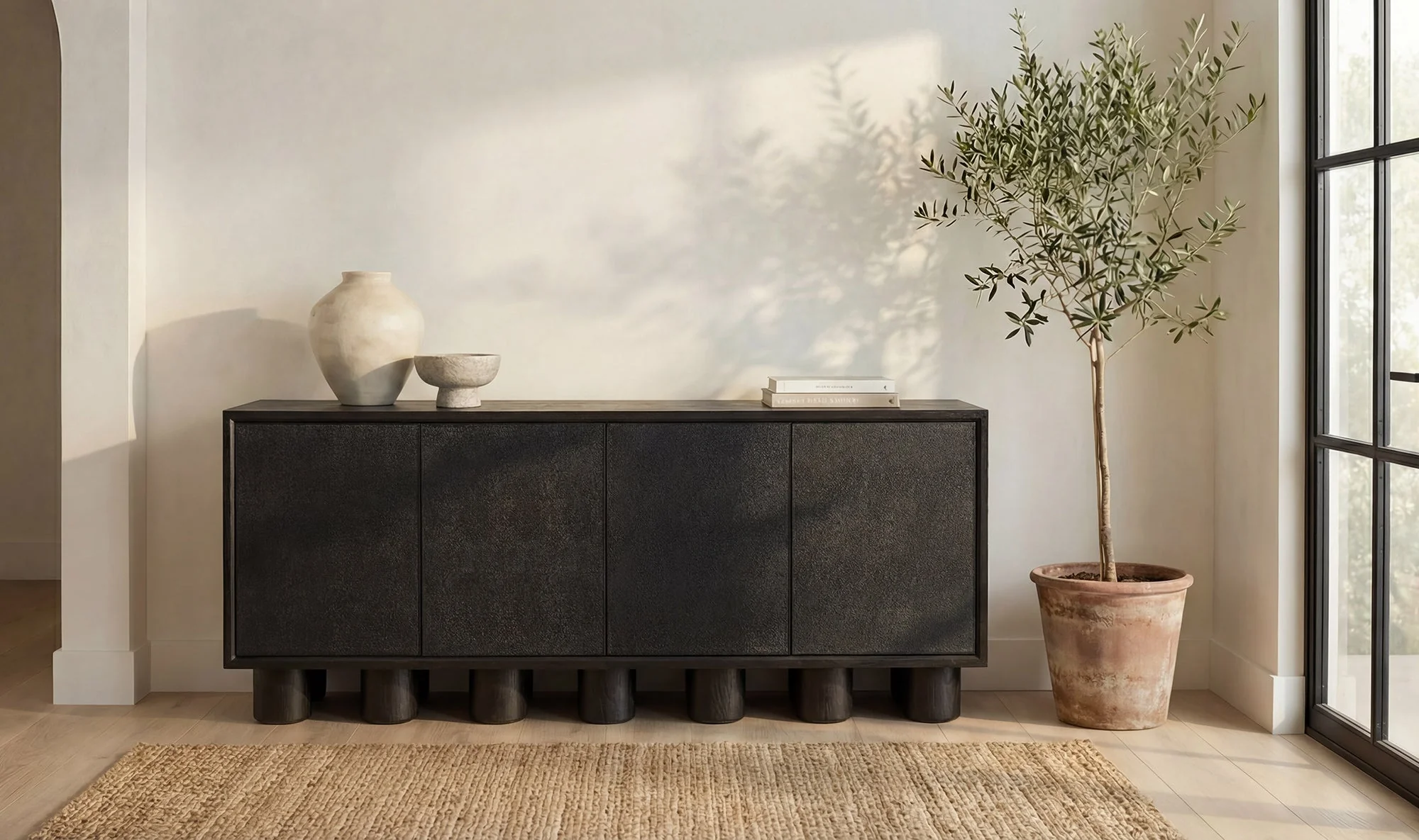 Marcelle Sideboard Black - Image 3
