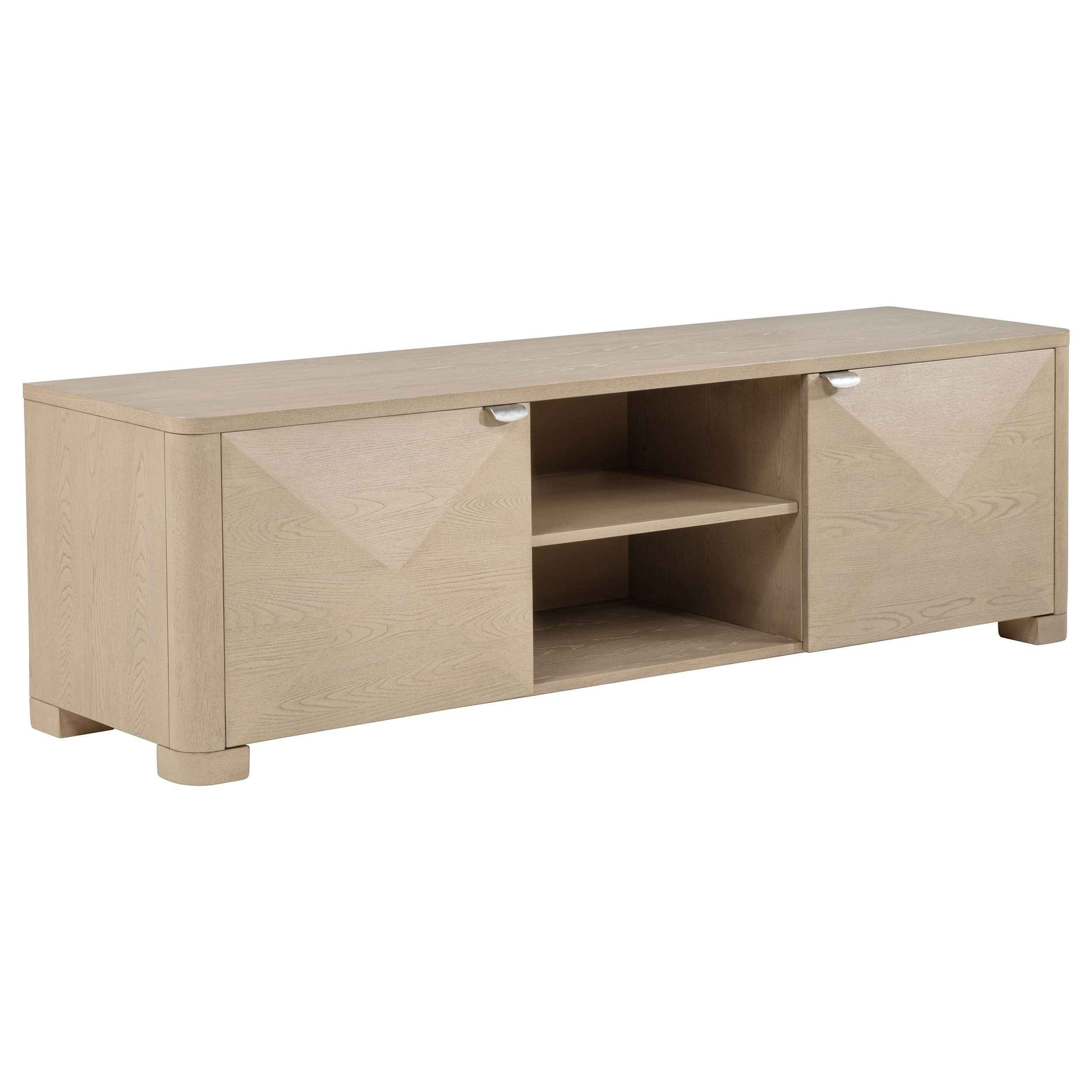 Marcelo Light Elm 71-inch TV Stand Media Console