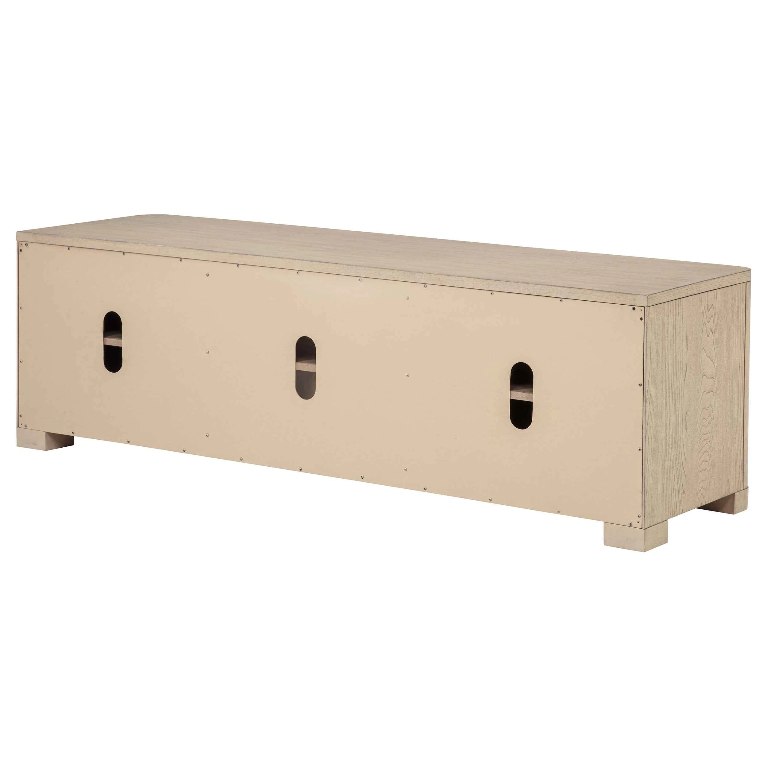 Marcelo Light Elm 71-inch TV Stand Media Console - Image 4
