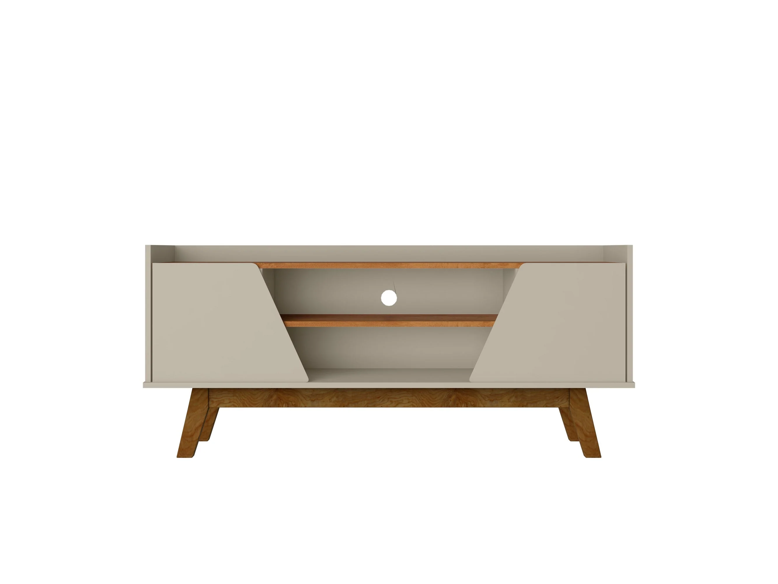 Marcus 53.14 TV Stand in Greige and Nature
