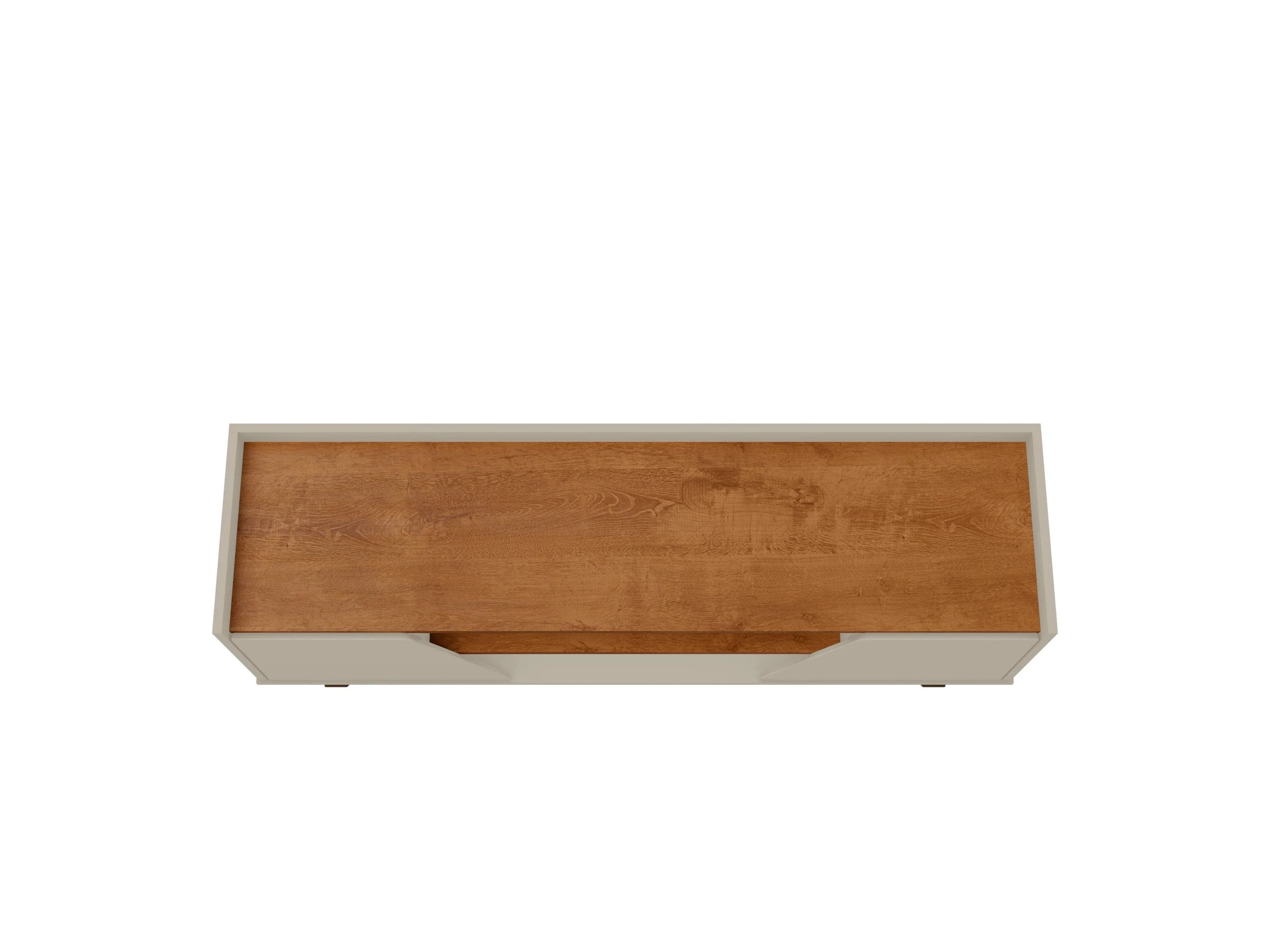 Marcus 53.14 TV Stand in Greige and Nature - Image 7