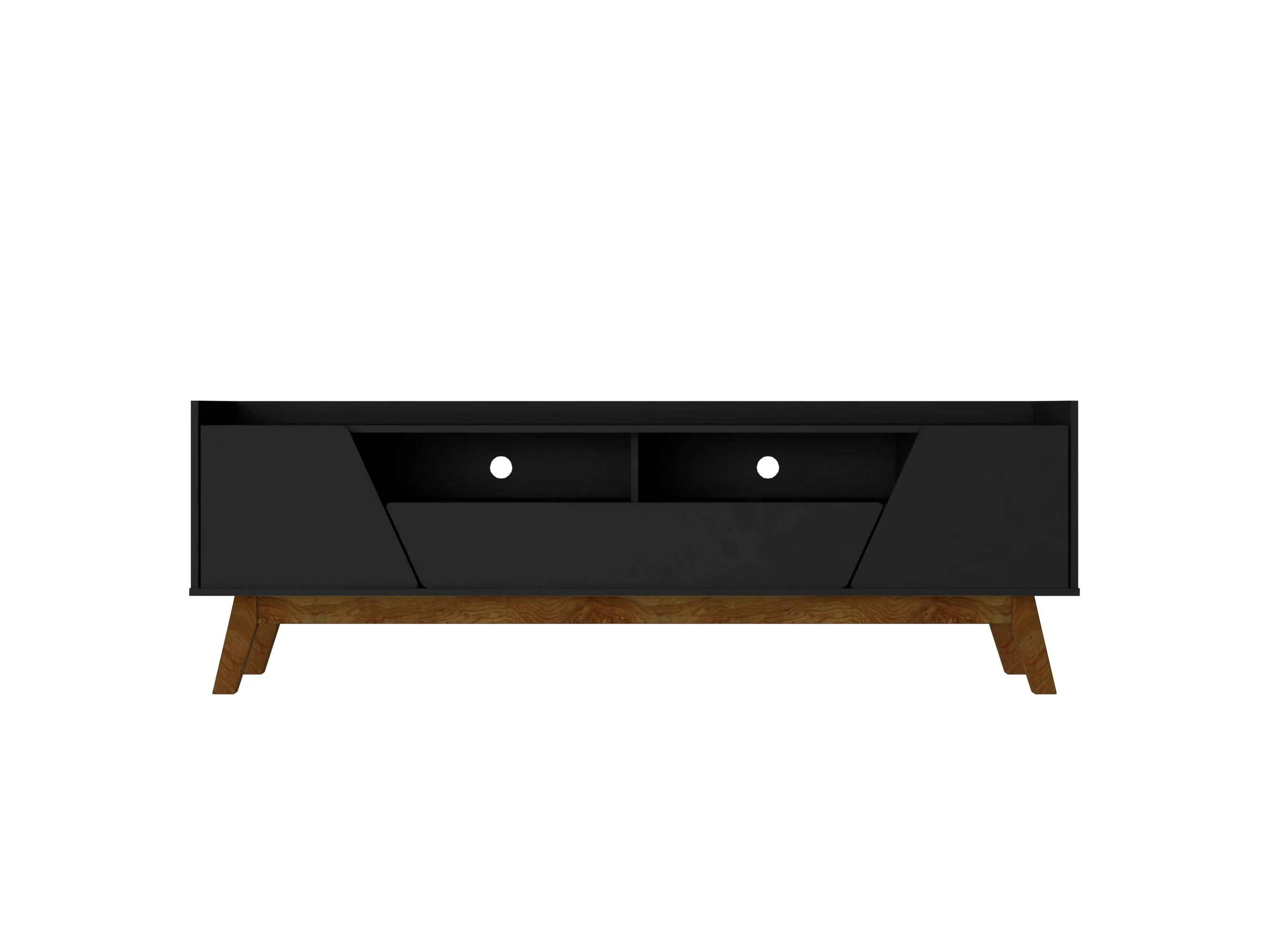 Marcus 70.86 TV Stand in Matte Black