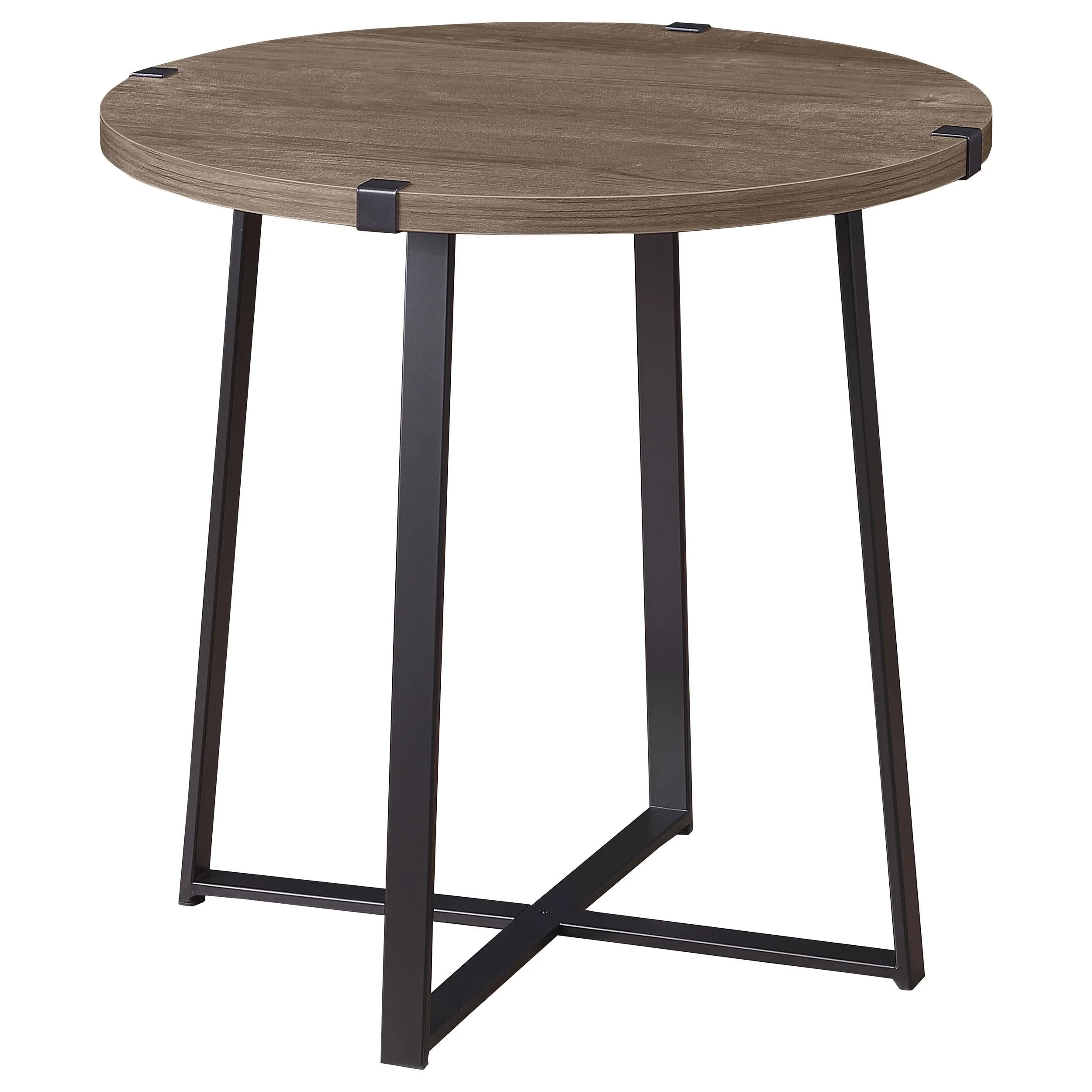 Marcus Light Brown 2-Piece Round Coffee and End Table Set - Image 5