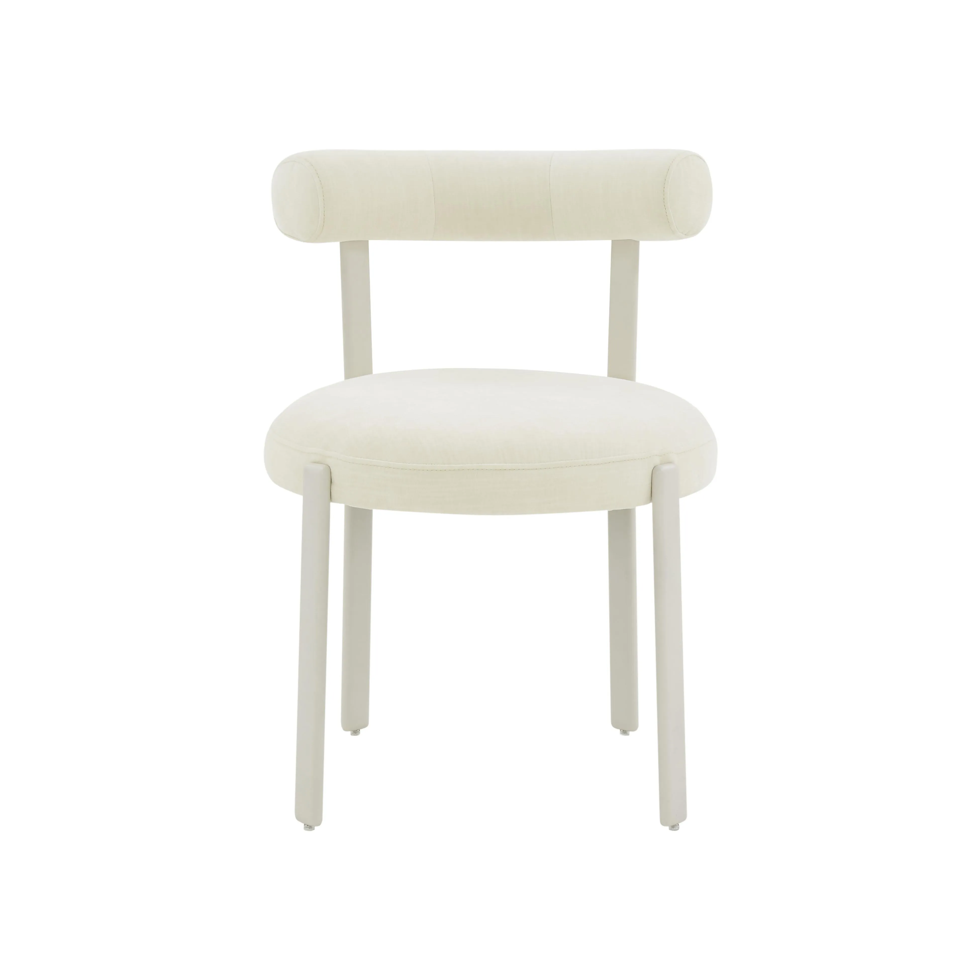 Margaret Performance Chenille Bolster Back Dining Chair - Image 9