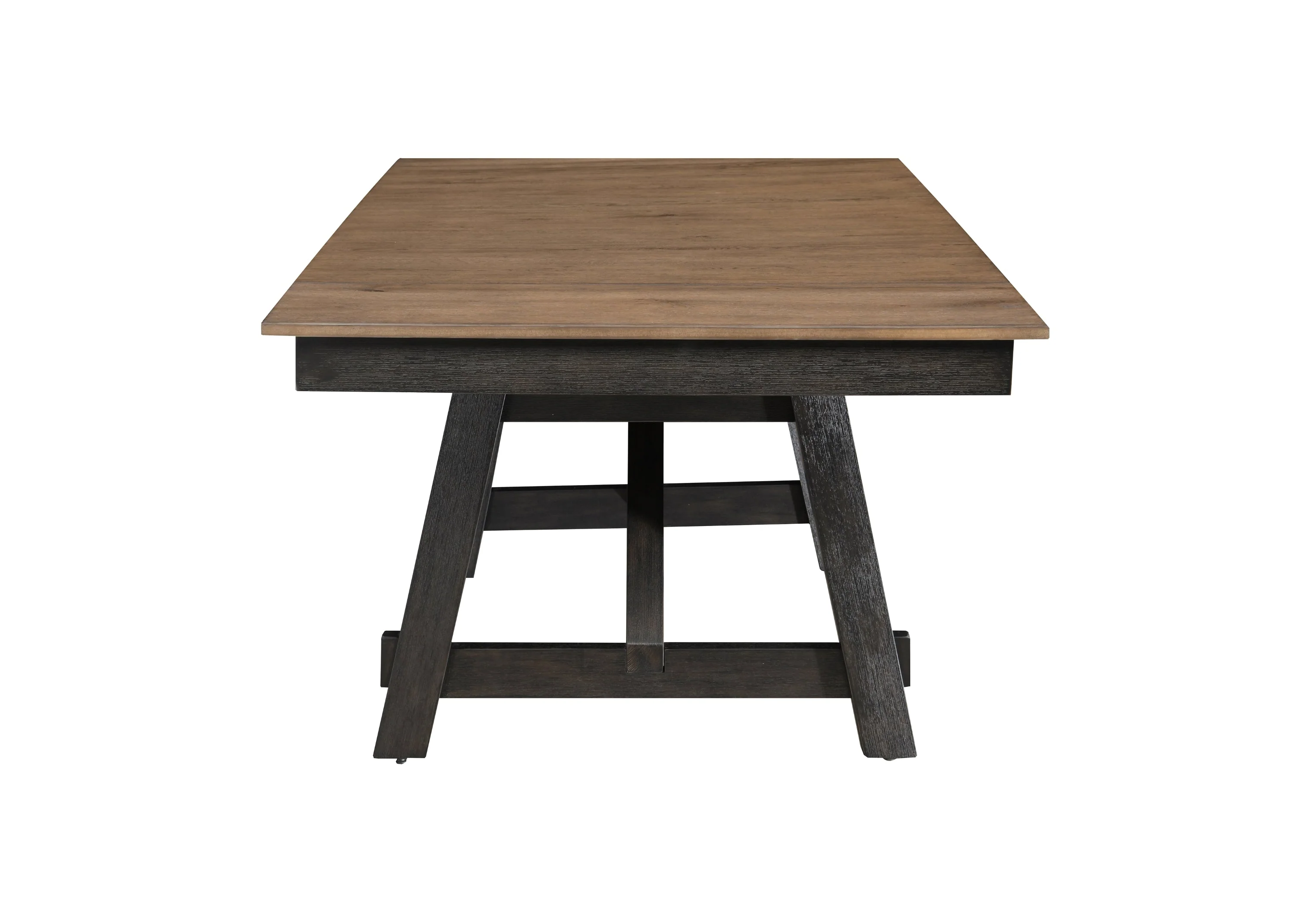 Maribelle Wheat Charcoal Extendable Dining Table - Image 3