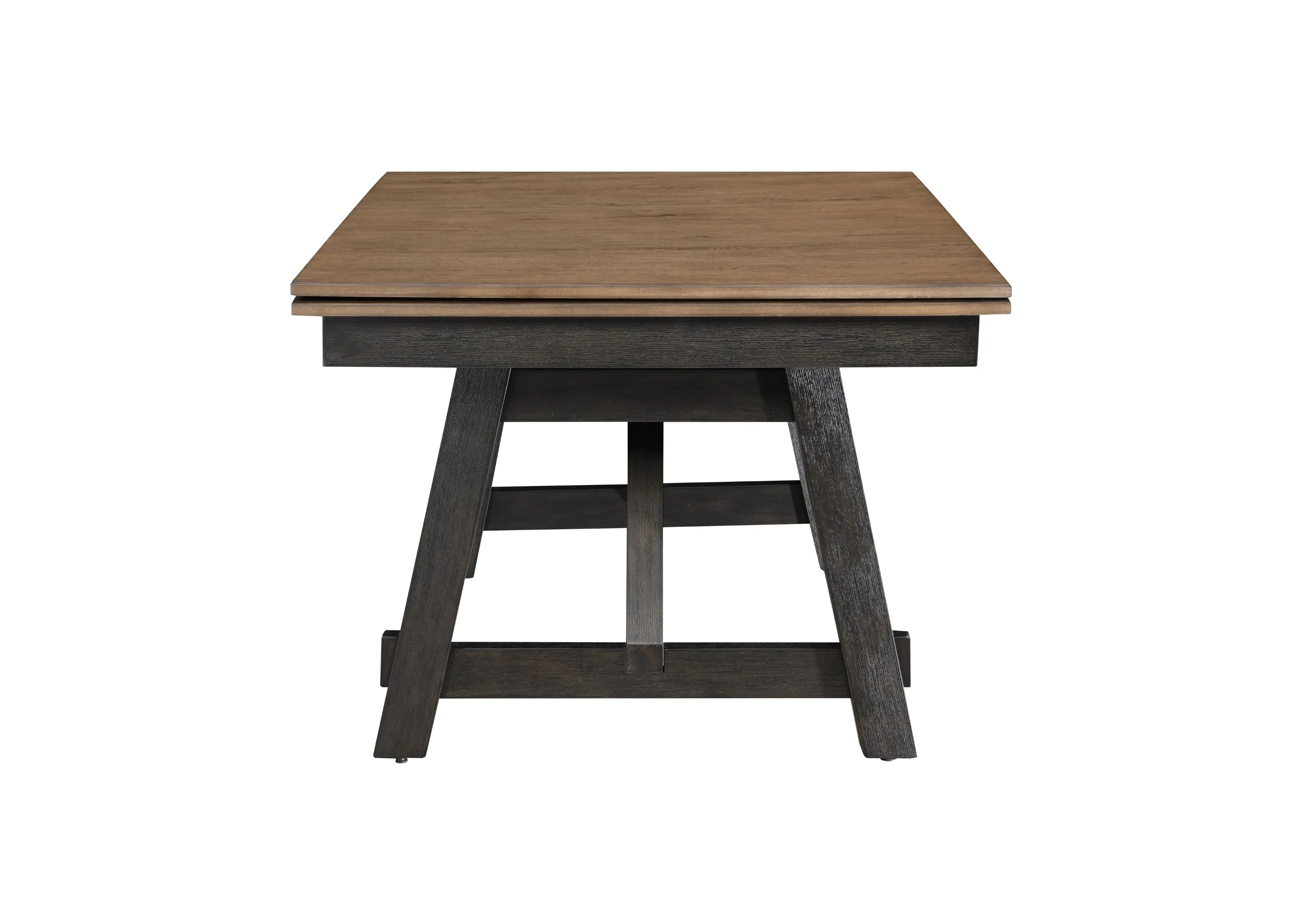 Maribelle Wheat Charcoal Extendable Dining Table - Image 4