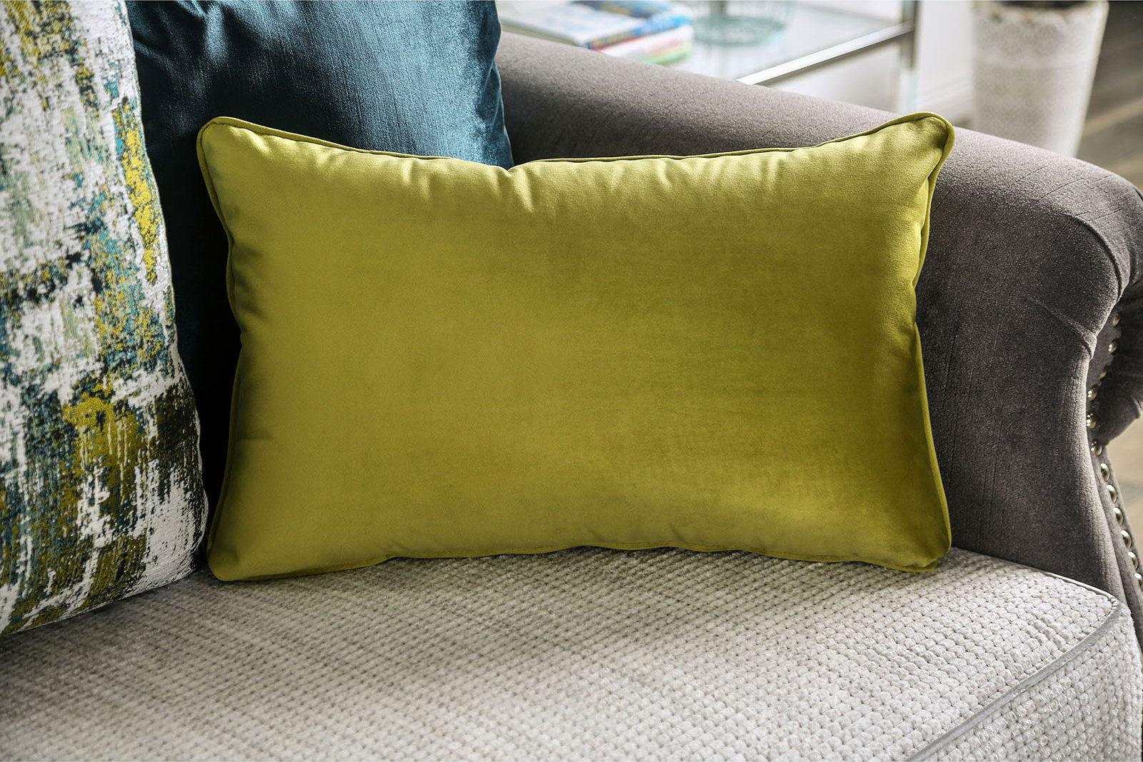 Mariella Gray & Beige Stationary Sofa & Loveseat - Image 4