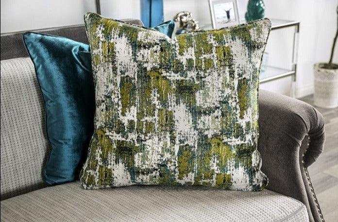 Mariella Gray & Beige Stationary Sofa & Loveseat - Image 6