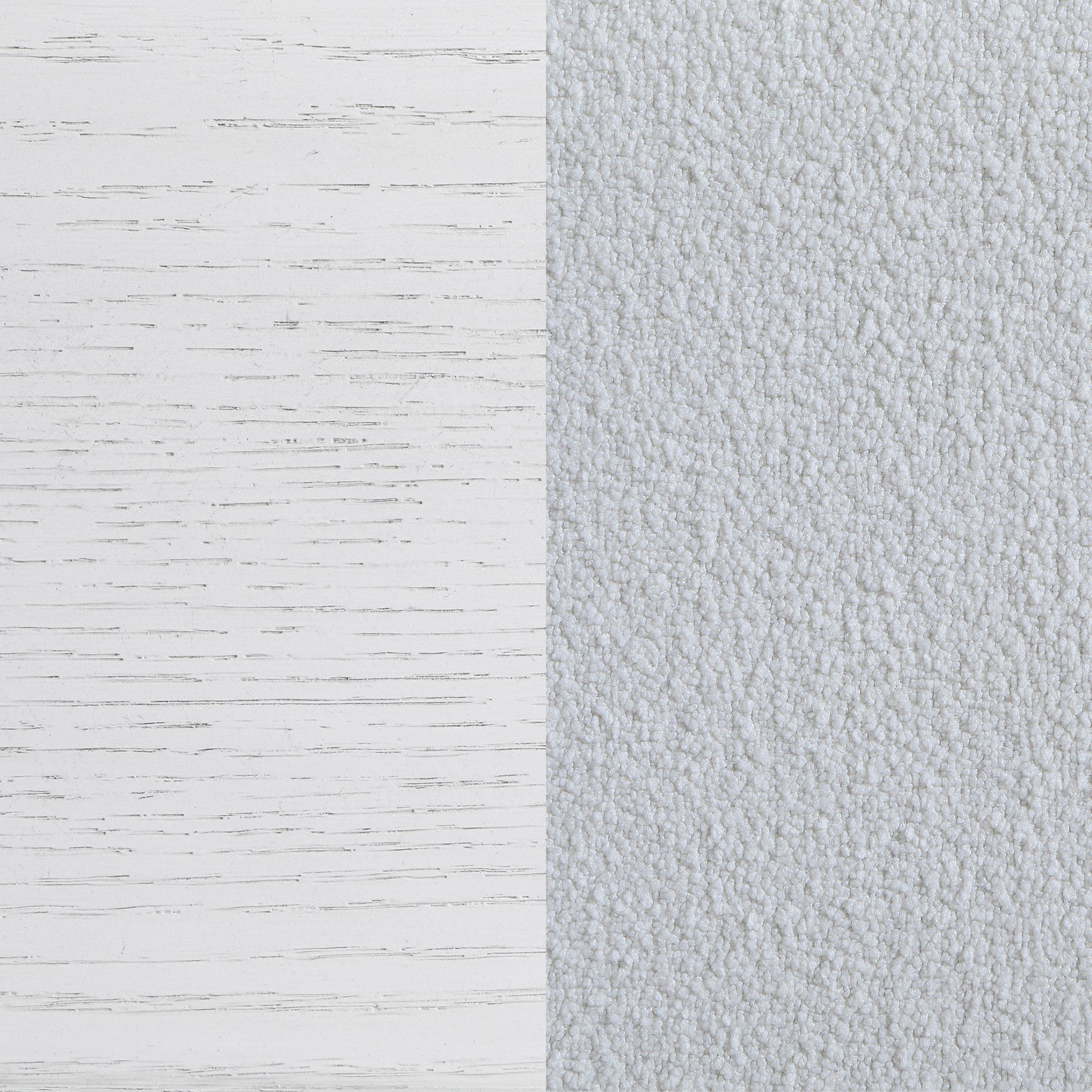 Marielle Distressed White Eastern King LED Panel Bed - Image 8