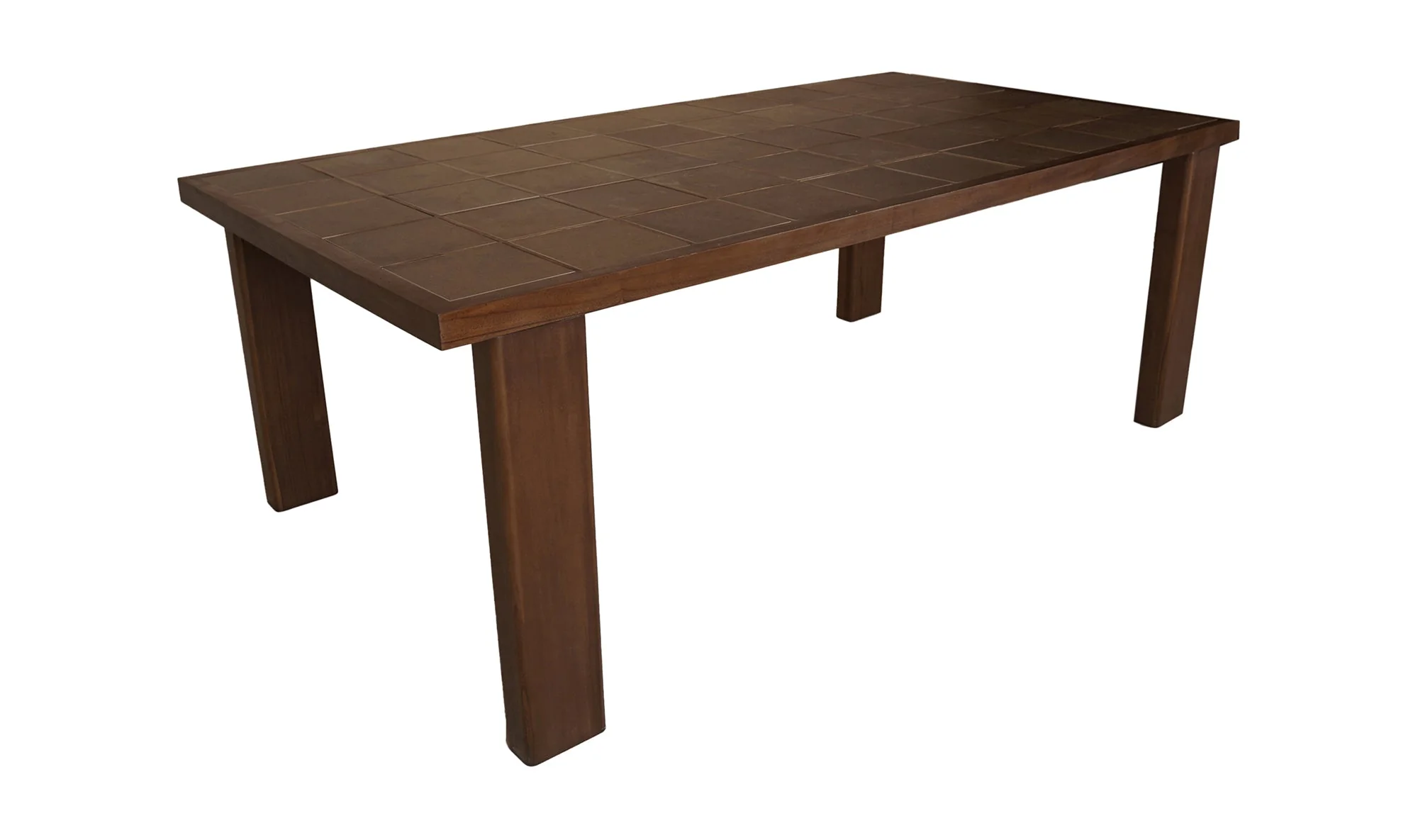 Marina Outdoor Dining Table Brown - Image 2