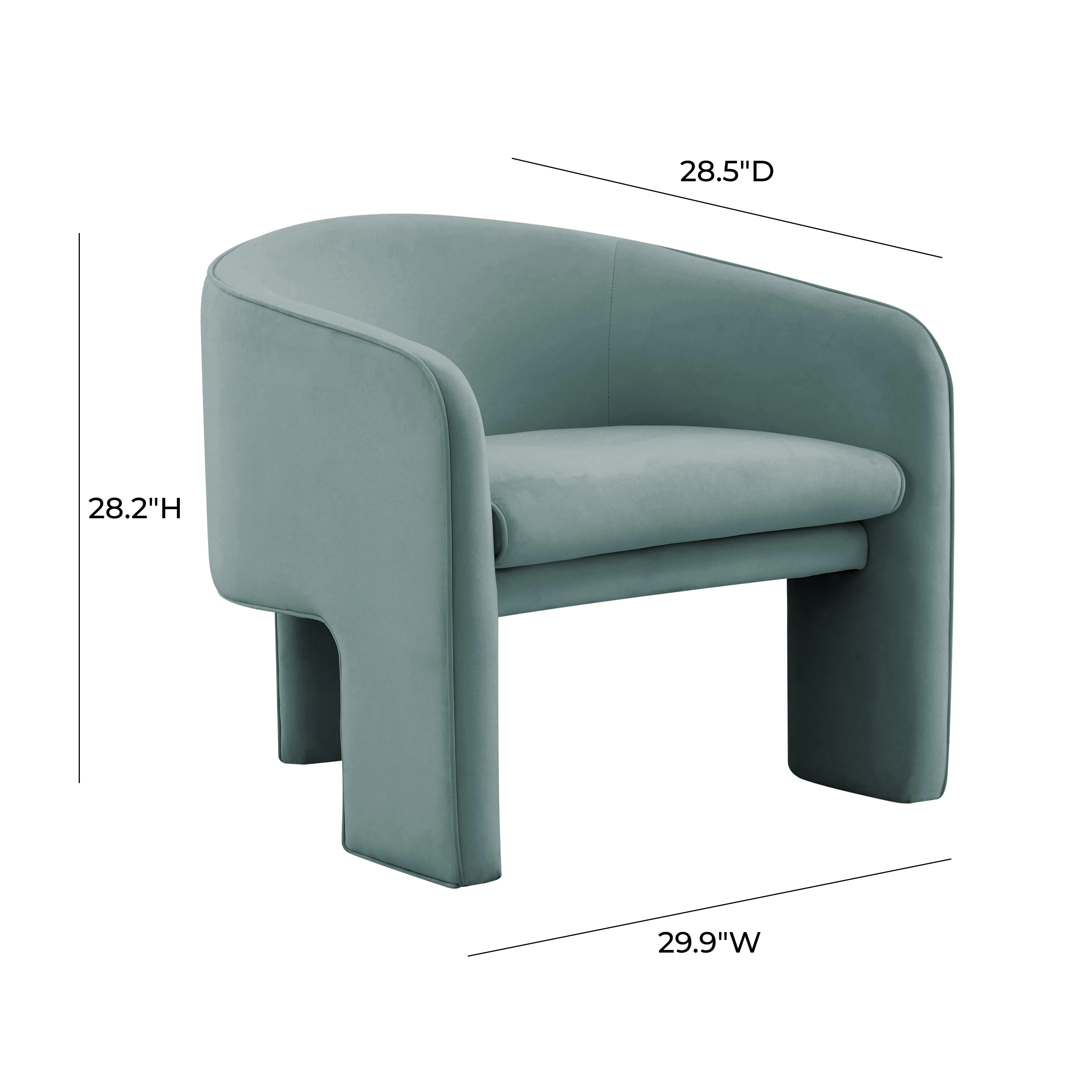 Marla Velvet Accent Chair - Image 12