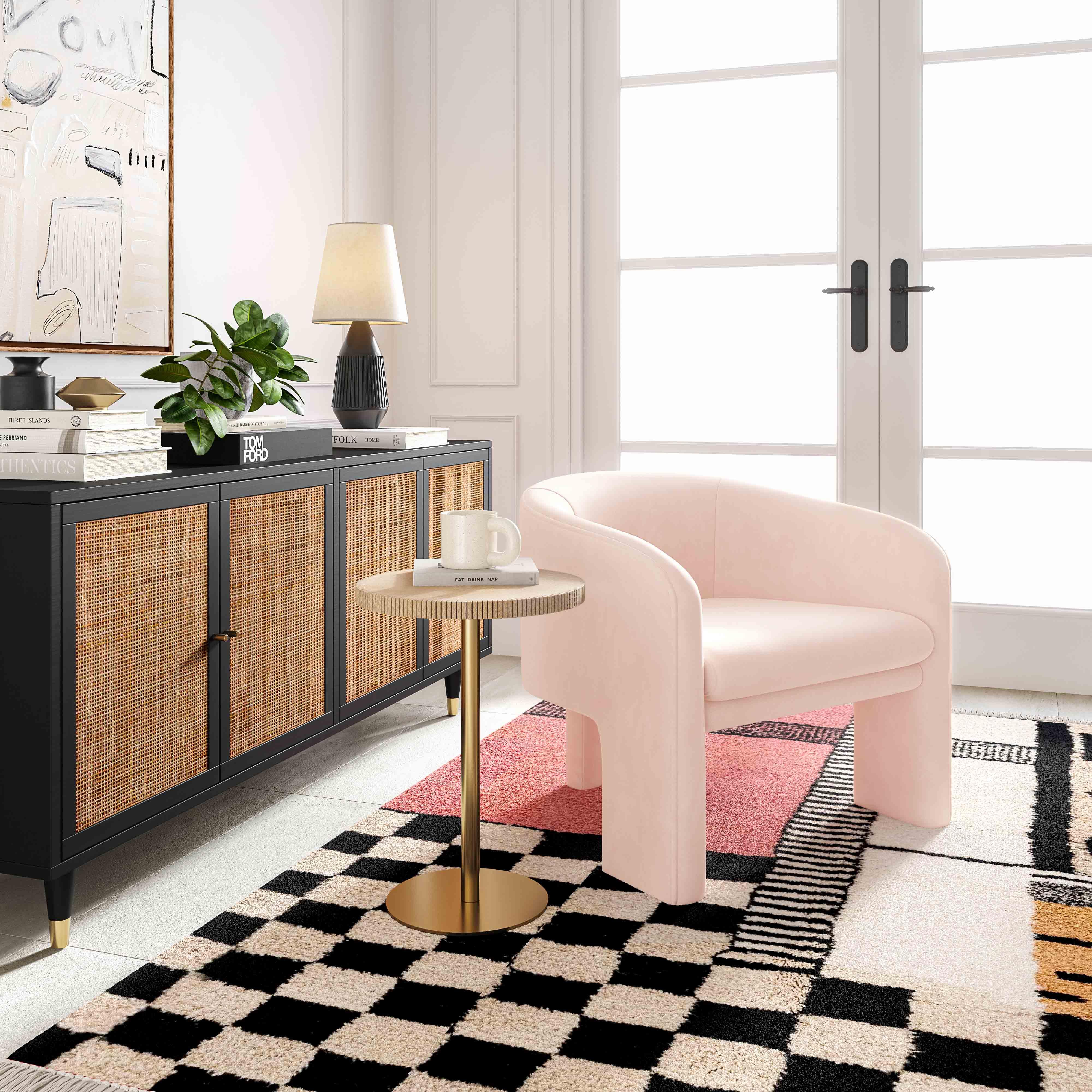 Marla Velvet Accent Chair - Image 14