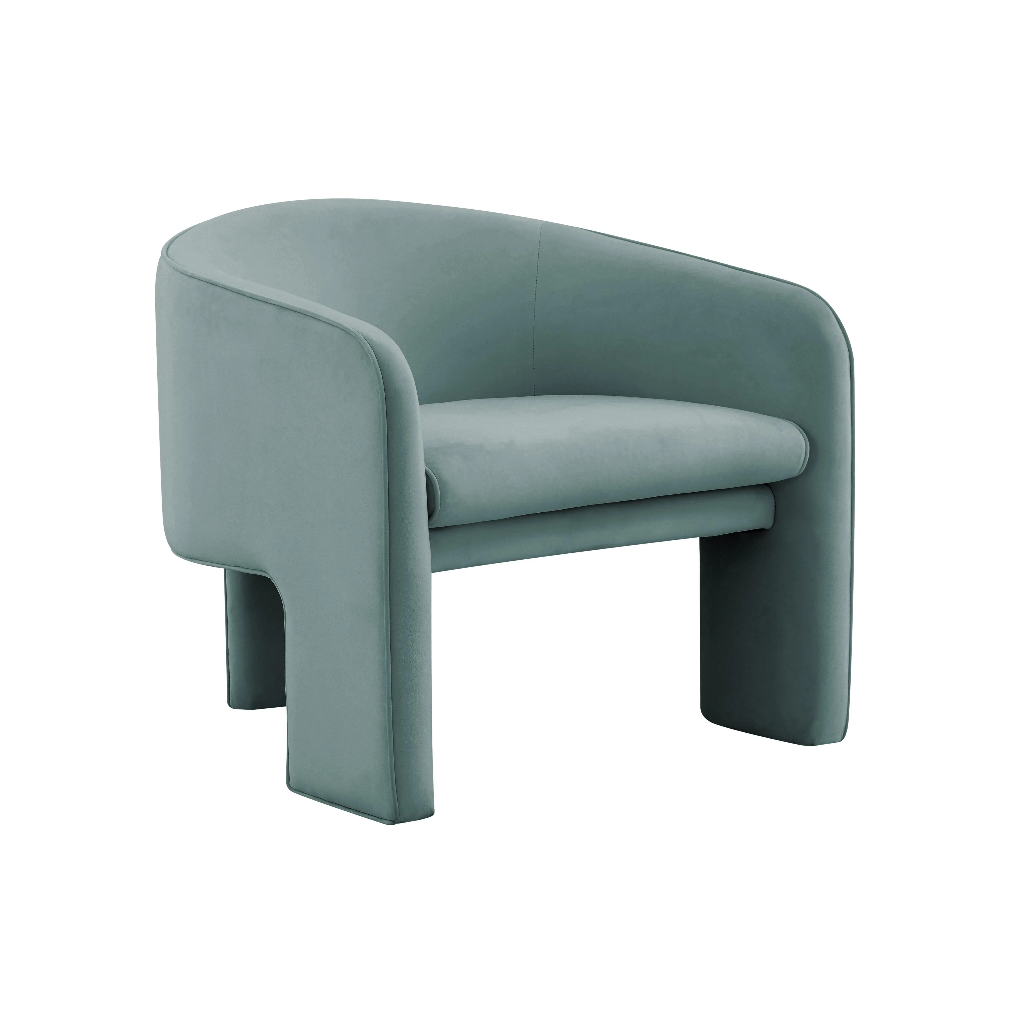 Marla Velvet Accent Chair - Image 7