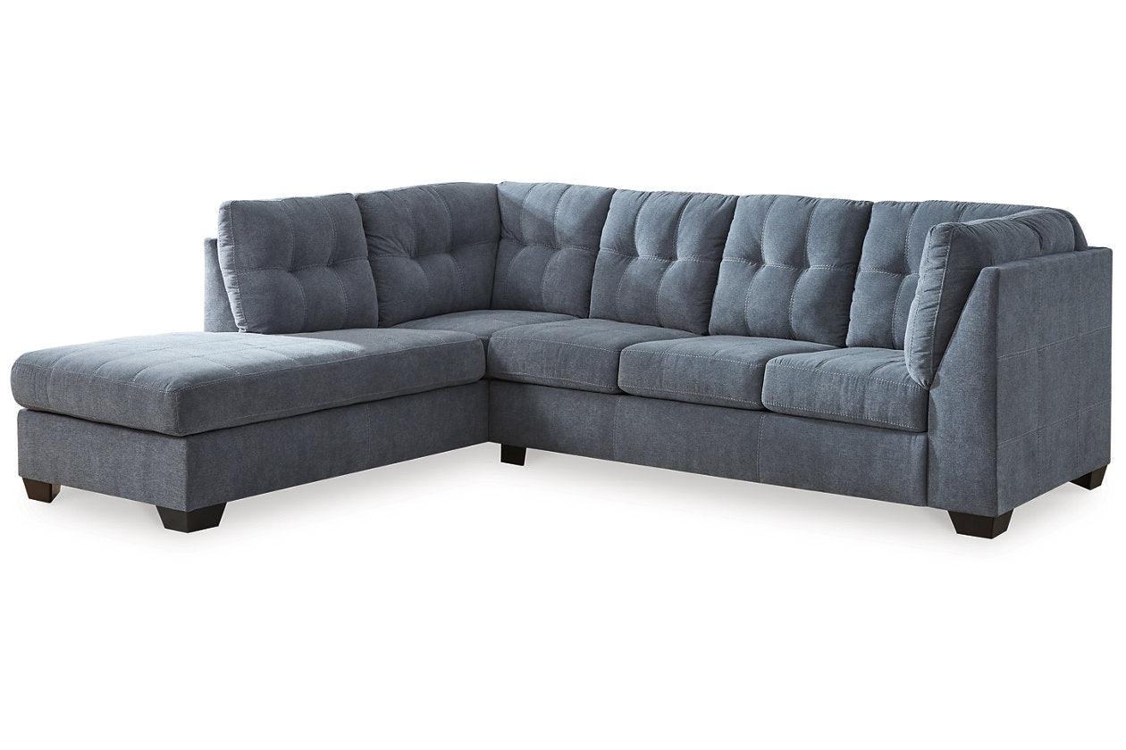 Marleton Denim 2-Piece Sectional with LAF Chaise - Image 3