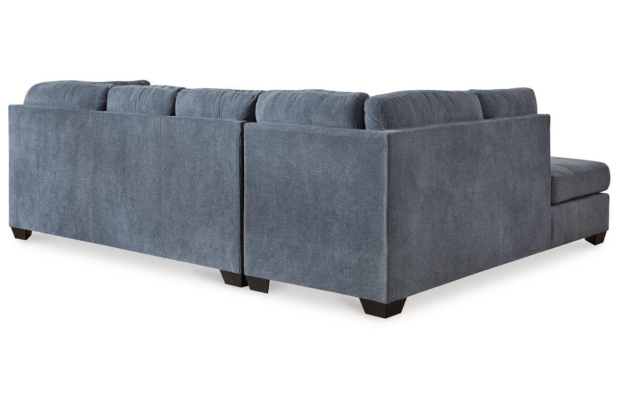 Marleton Denim 2-Piece Sectional with LAF Chaise - Image 4
