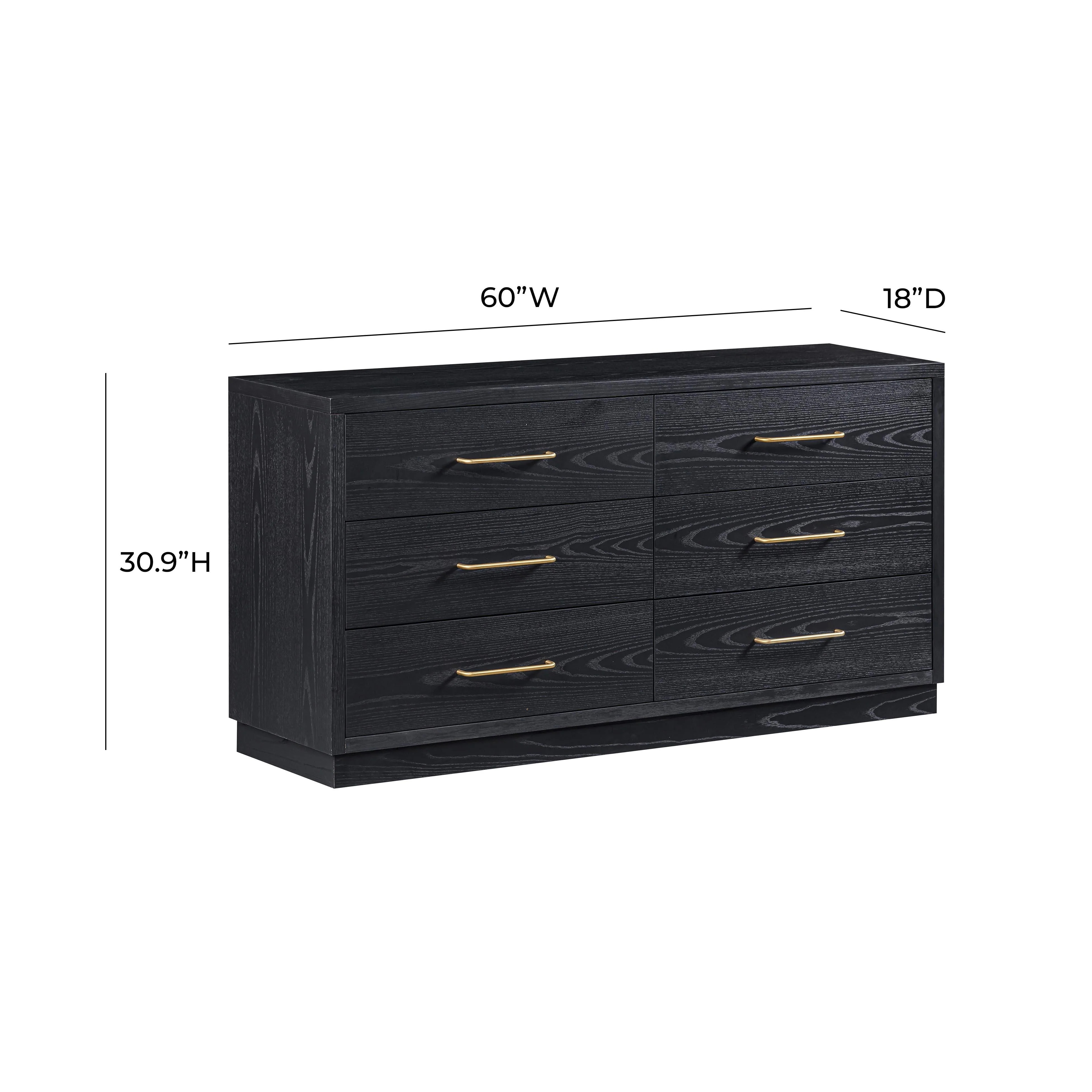 Marlow 6-Drawer Wood Dresser - Image 15