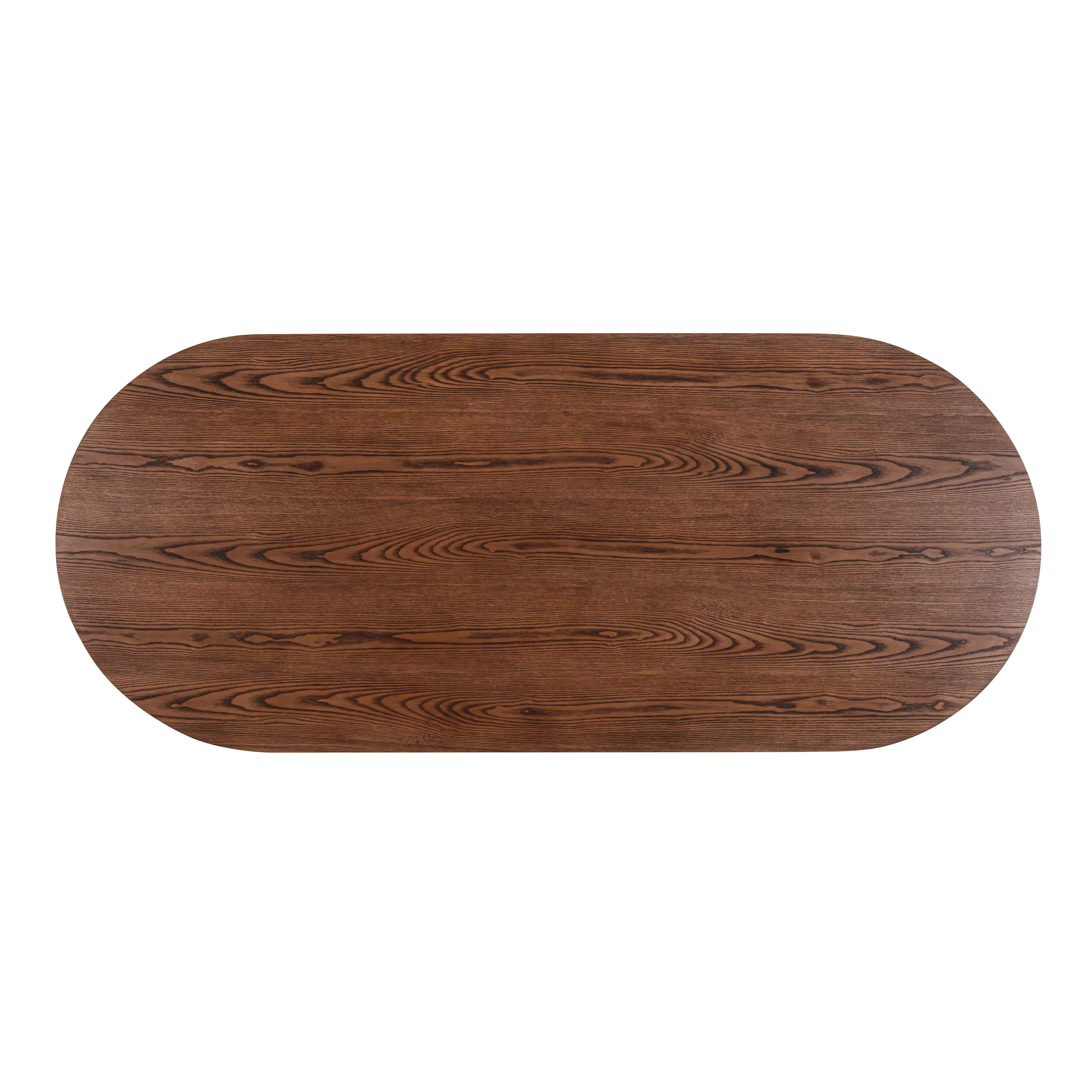 Marlow Wood 102" Oval Dining Table - Image 13