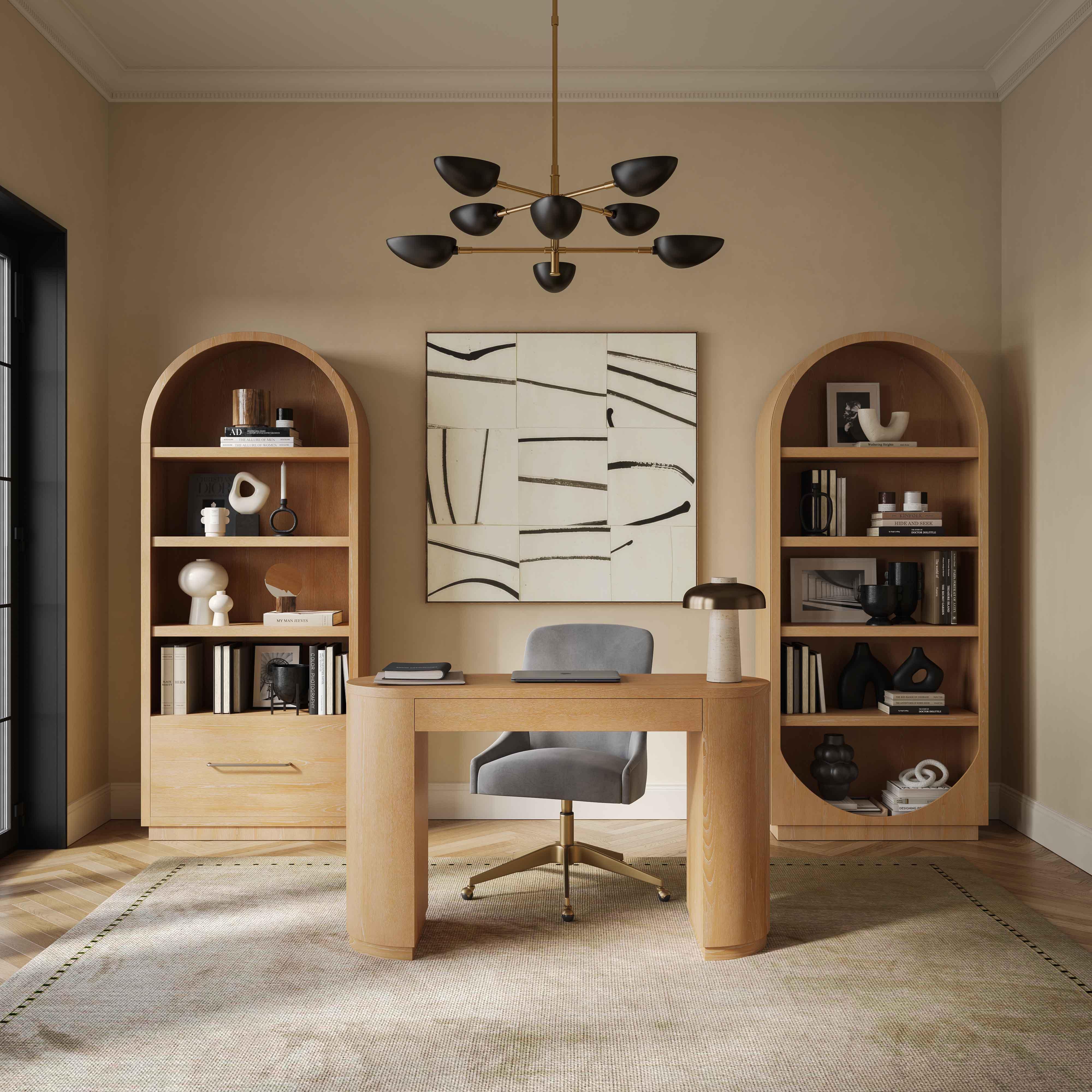 Marlow Wood Bookcase - Image 3