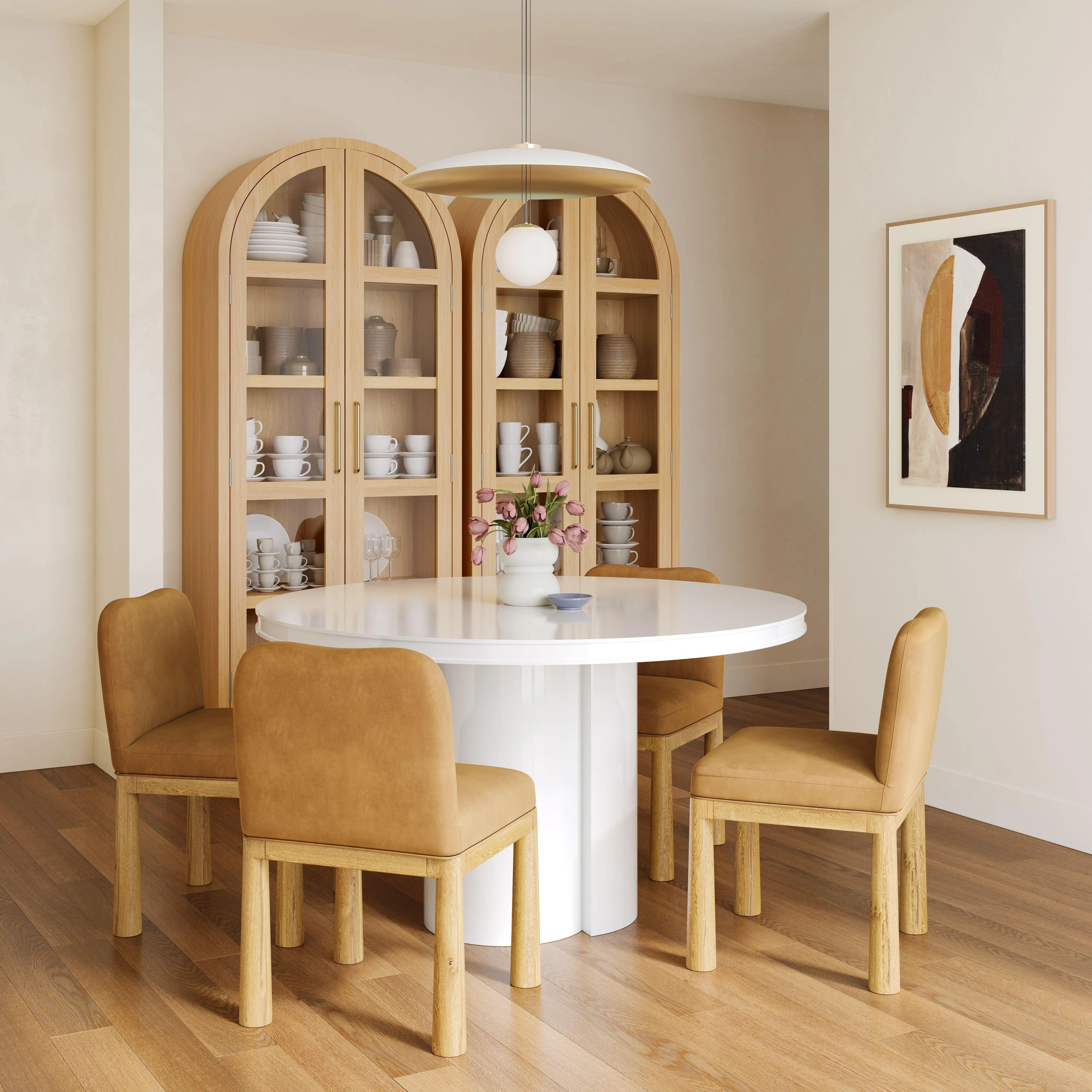 Marlow Wood Display Cabinet - Image 10