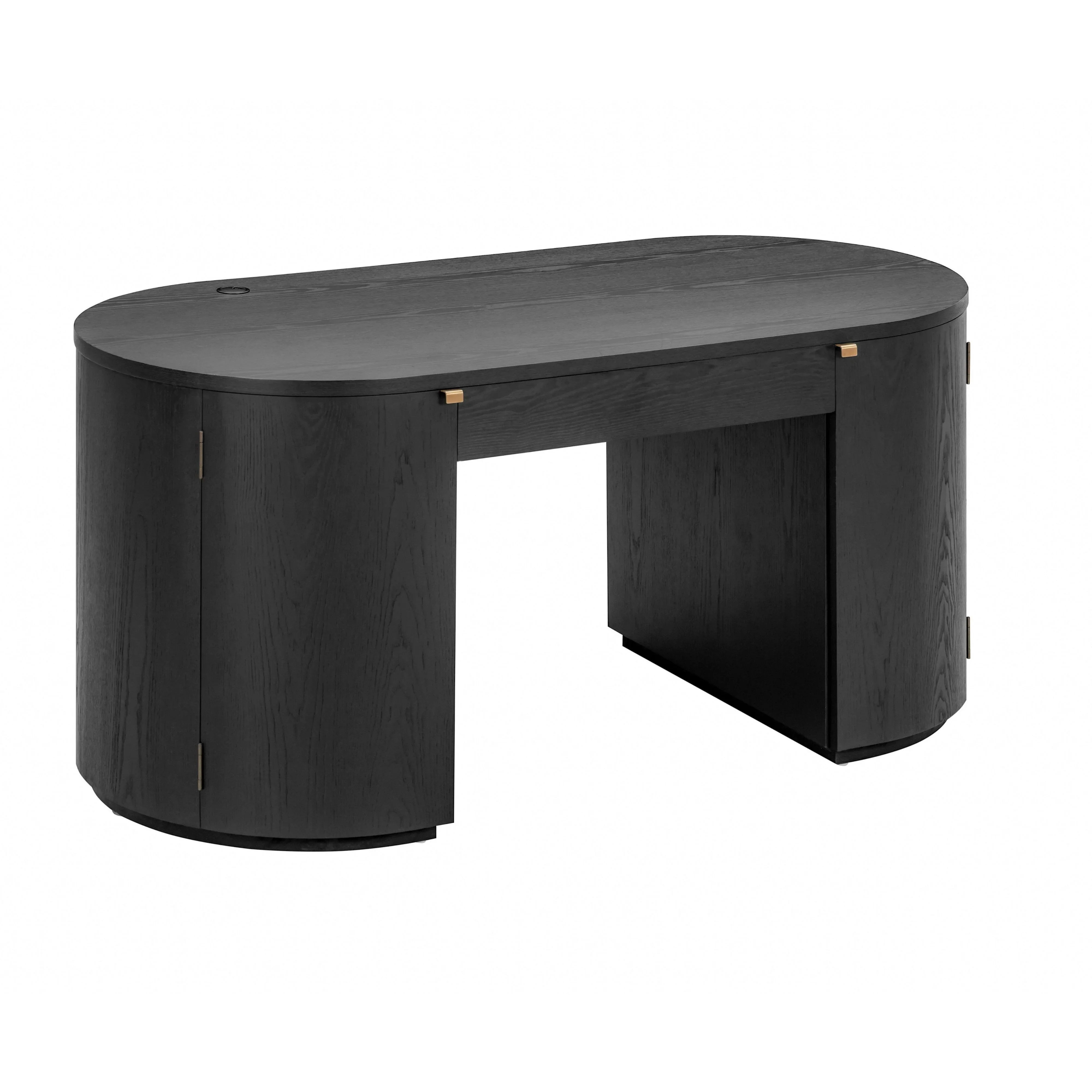 Marlow Wood Executive Desk - Image 13