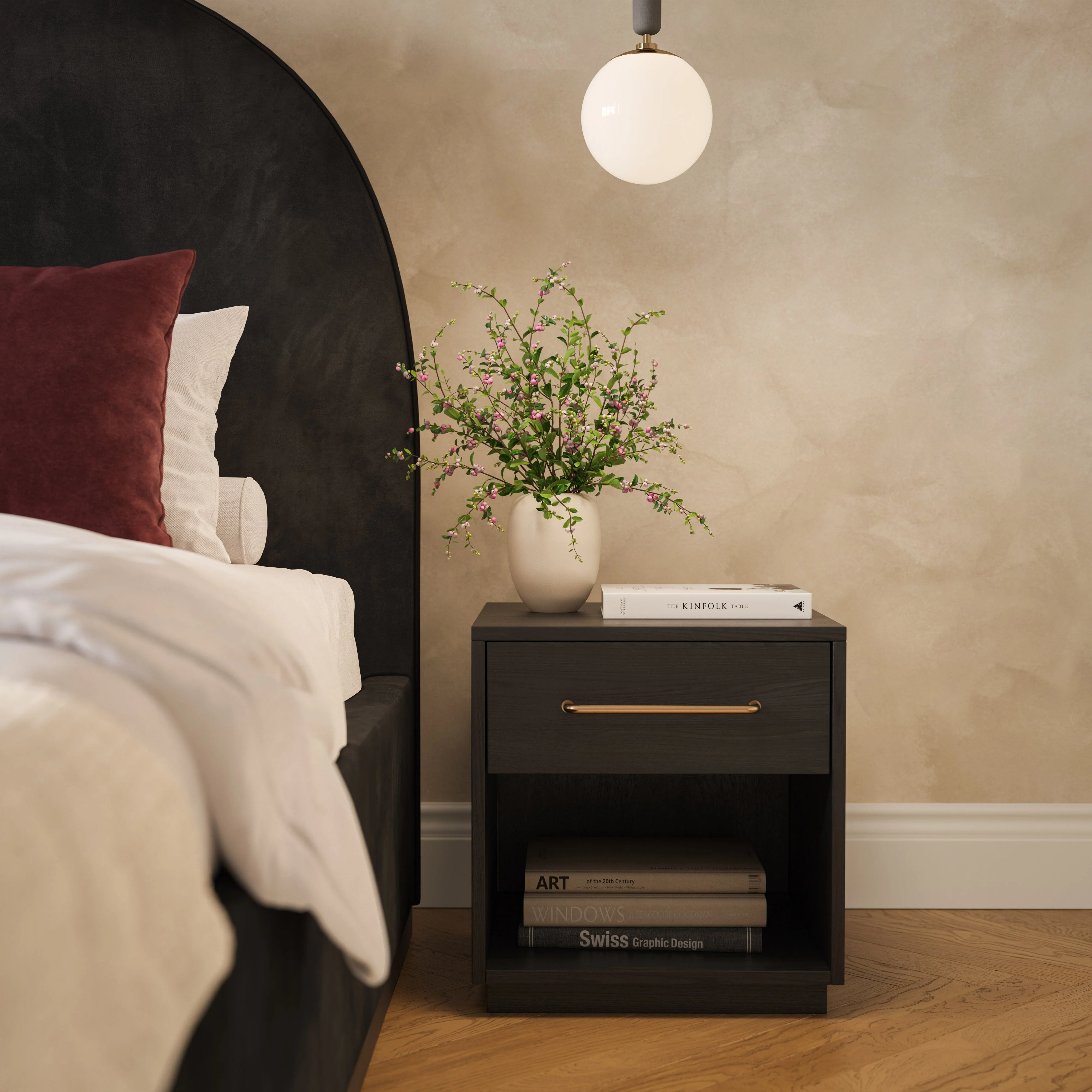 Marlow Wood Nightstand - Image 11