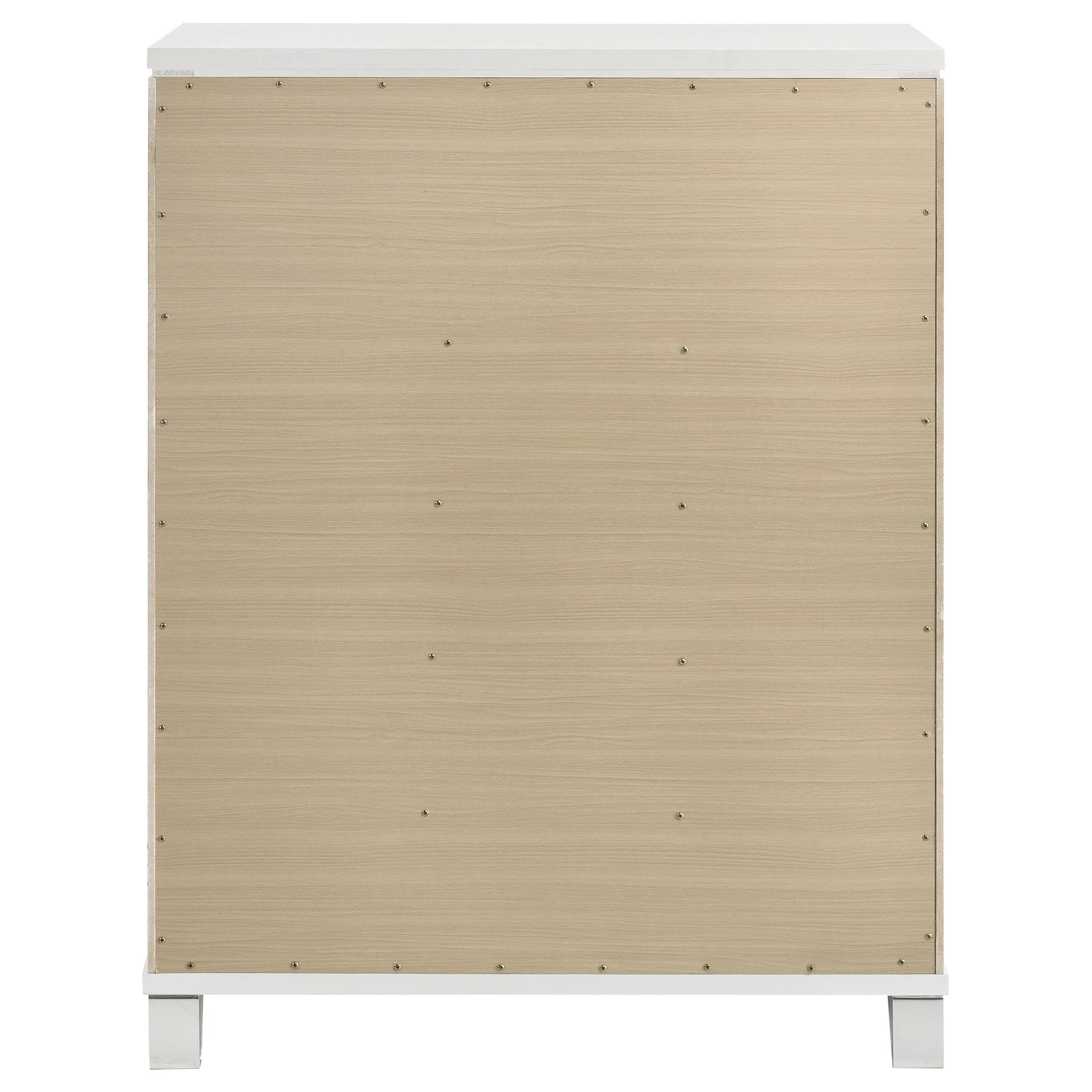 Marmore 5-drawer Bedroom Chest of Drawers White - Image 6