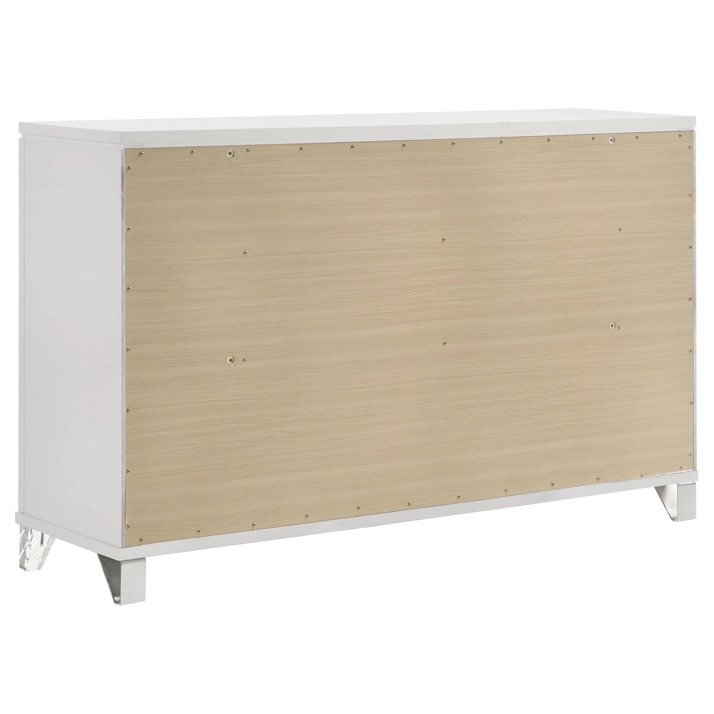 Marmore White 5-Piece Eastern King Bedroom Set - Image 8