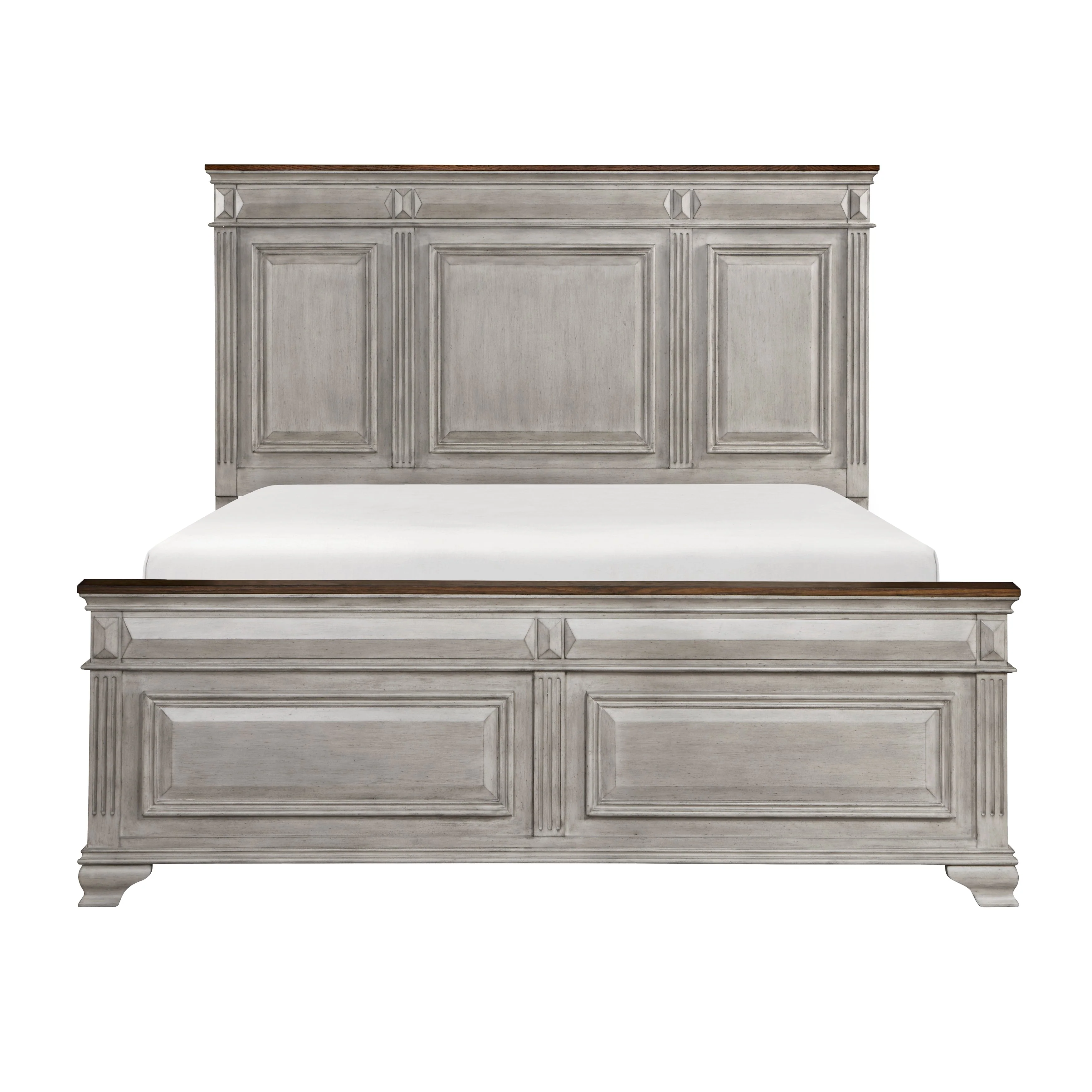 Marquette Gray/Brown Panel Bedroom Set - Image 2