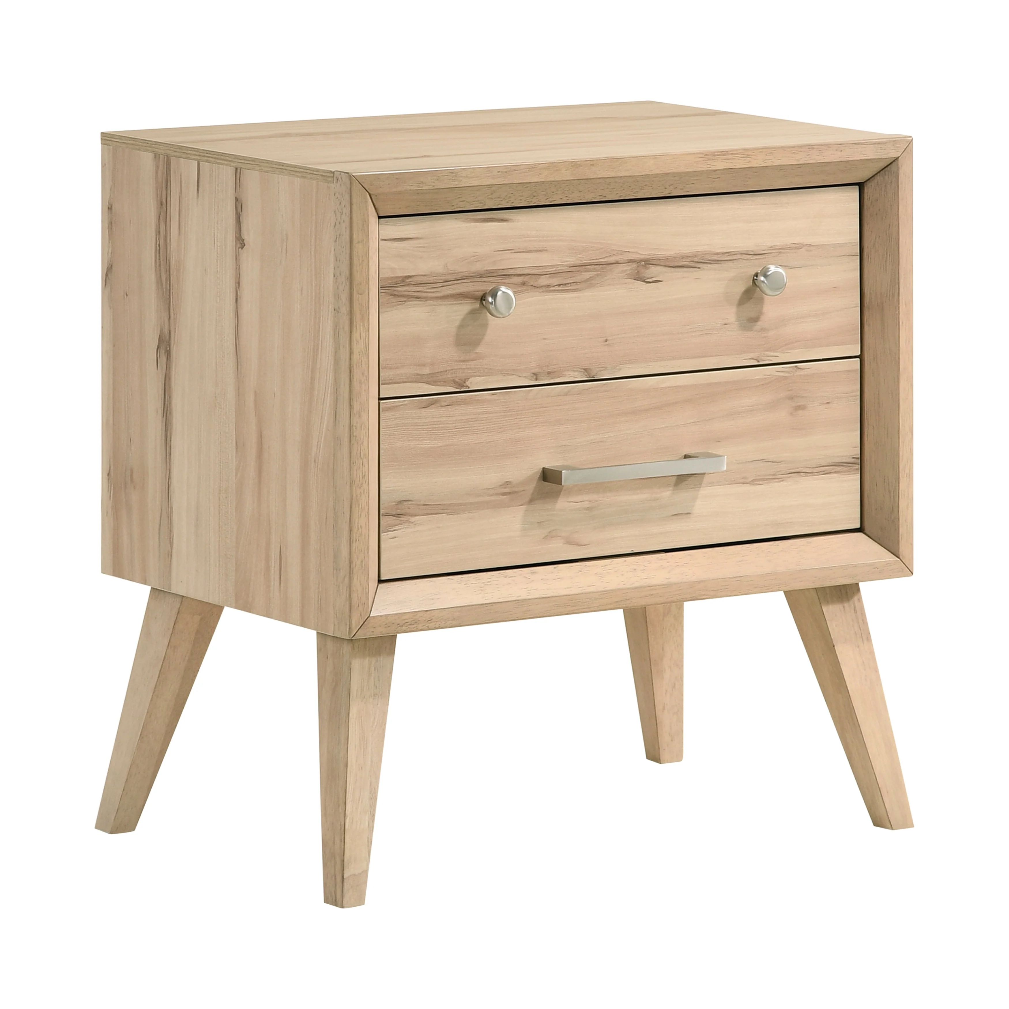 Marrin Natural Oak Panel Bedroom Set - Image 10