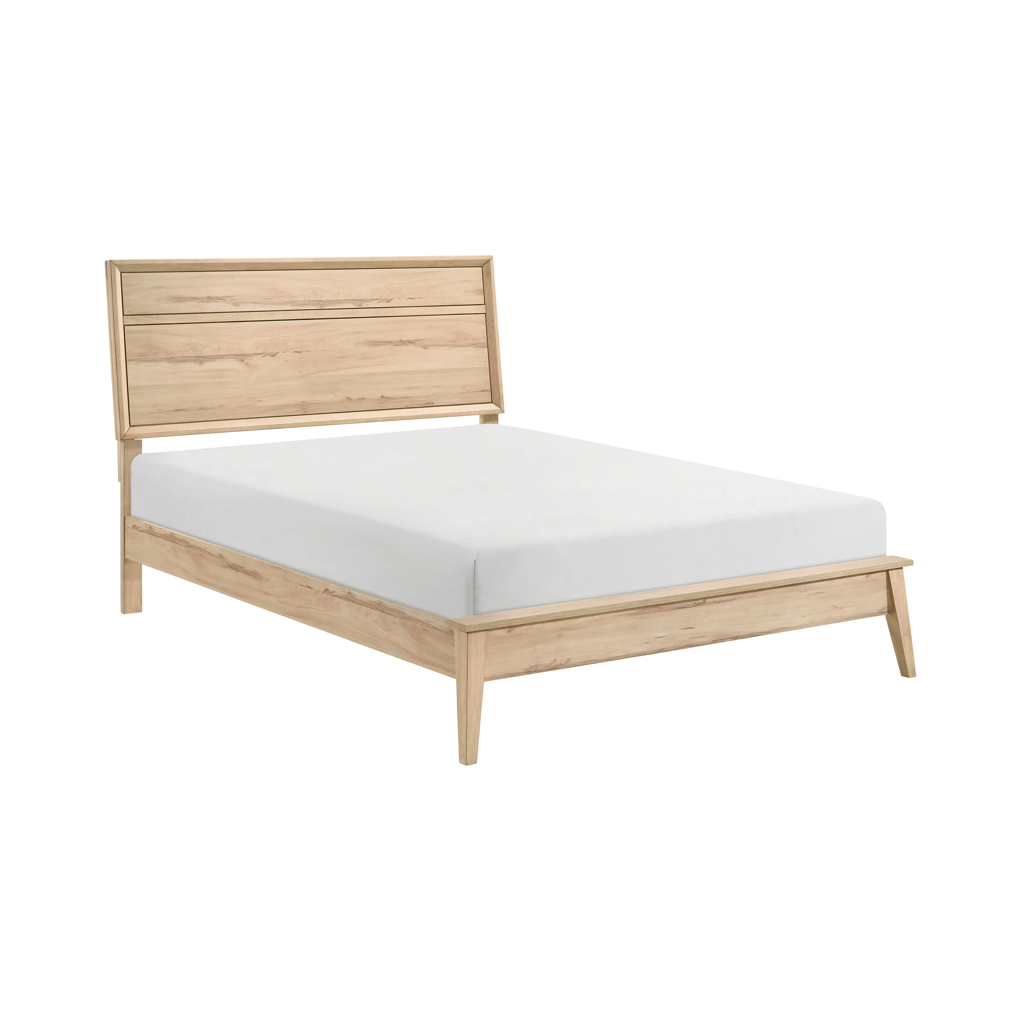 Marrin Natural Oak Panel Bedroom Set - Image 3